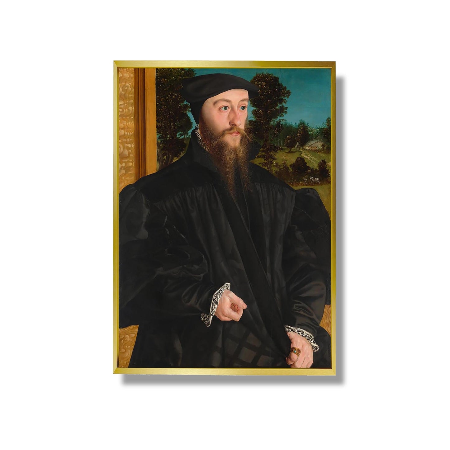 Ein Mitglied der Familie Fröschl - Hans Mielich