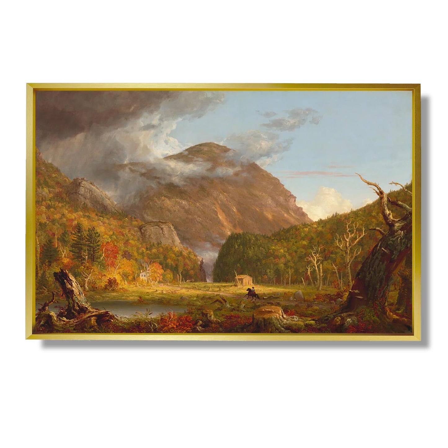 A View of the Mountain Pass Called the Notch of the White Mountains (Crawford Notch) - Thomas Cole