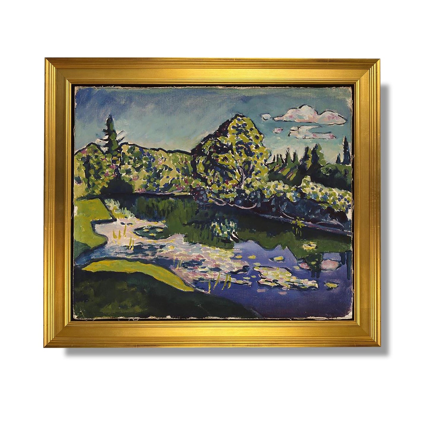 Achtyrka. Parkteich - Wassily Kandinsky