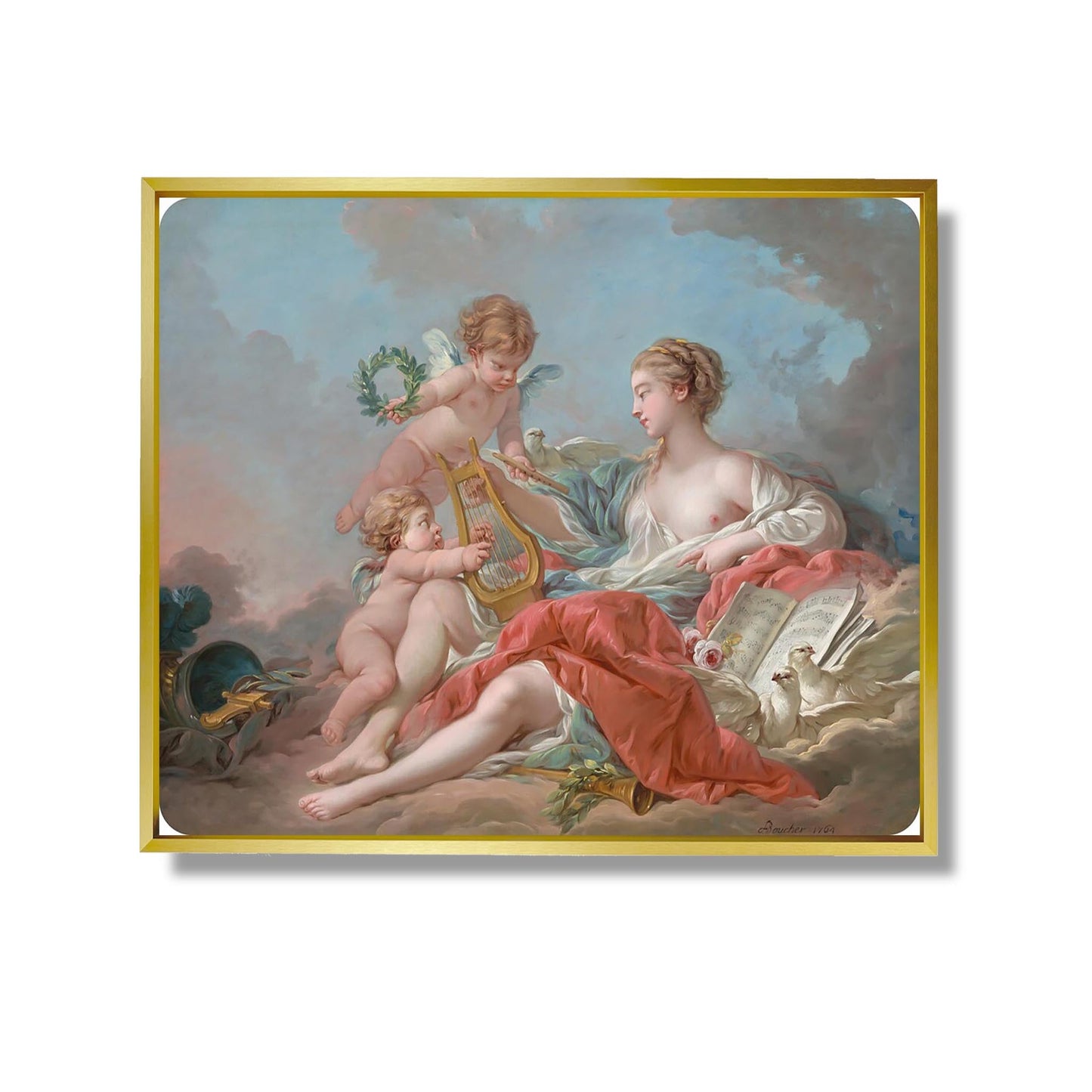 Allegorie der Musik - François Boucher