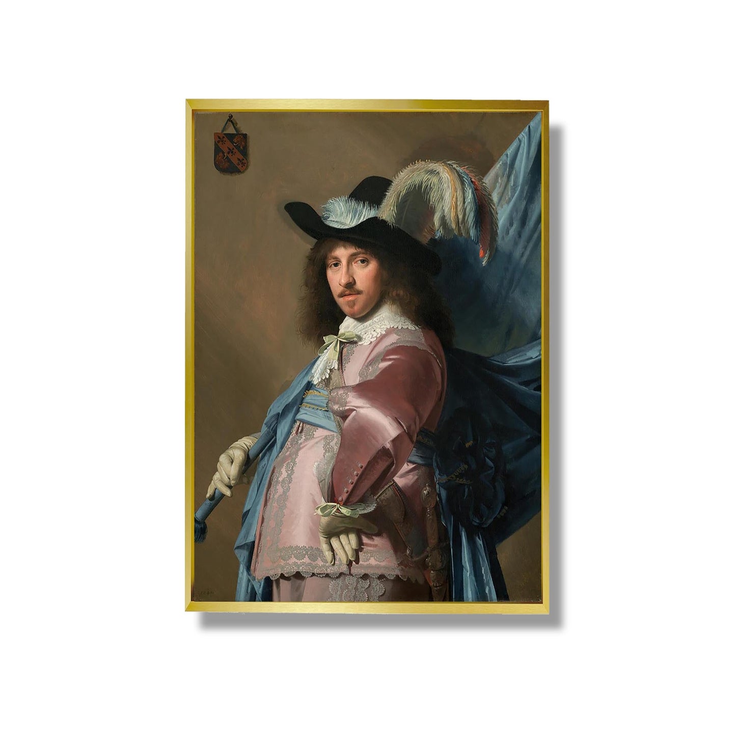 Andries Stilte as a Standard Bearer - Johannes Cornelisz Verspronck