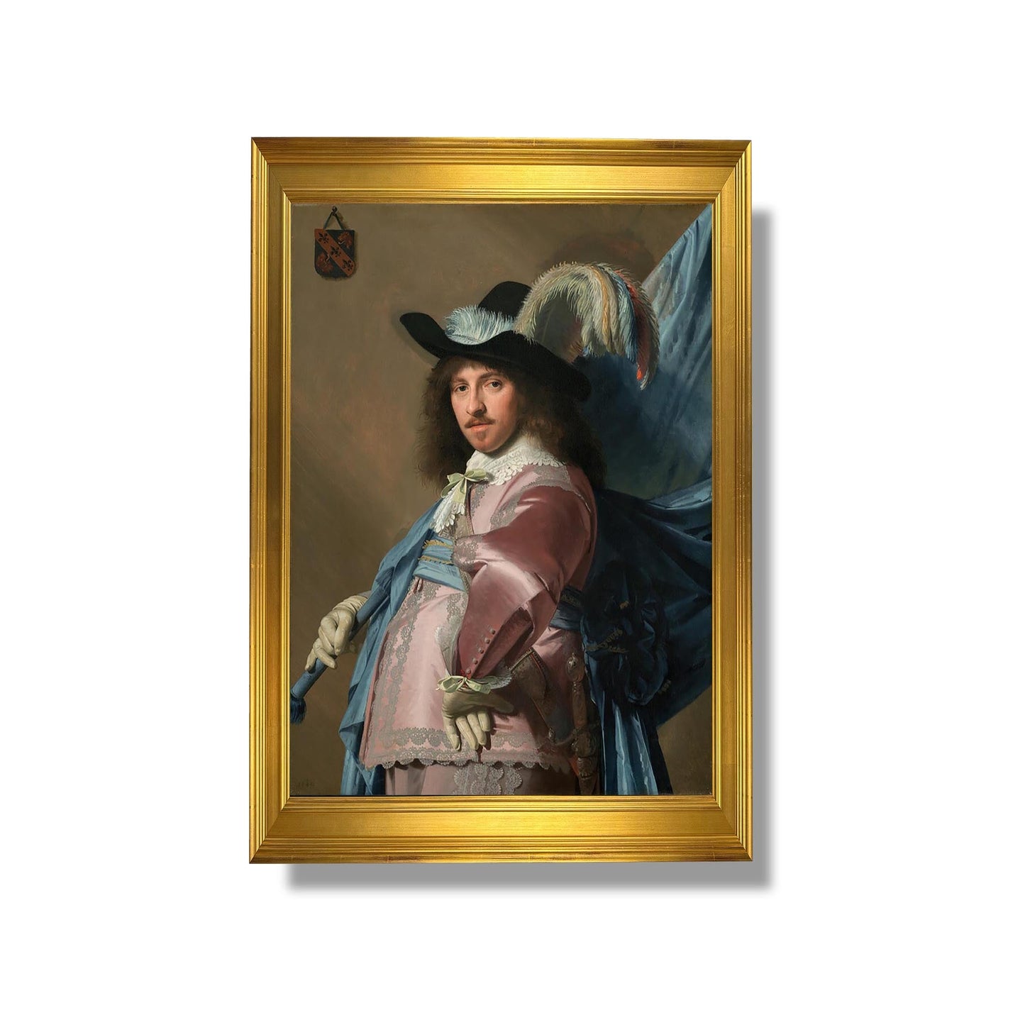 Andries Stilte as a Standard Bearer - Johannes Cornelisz Verspronck