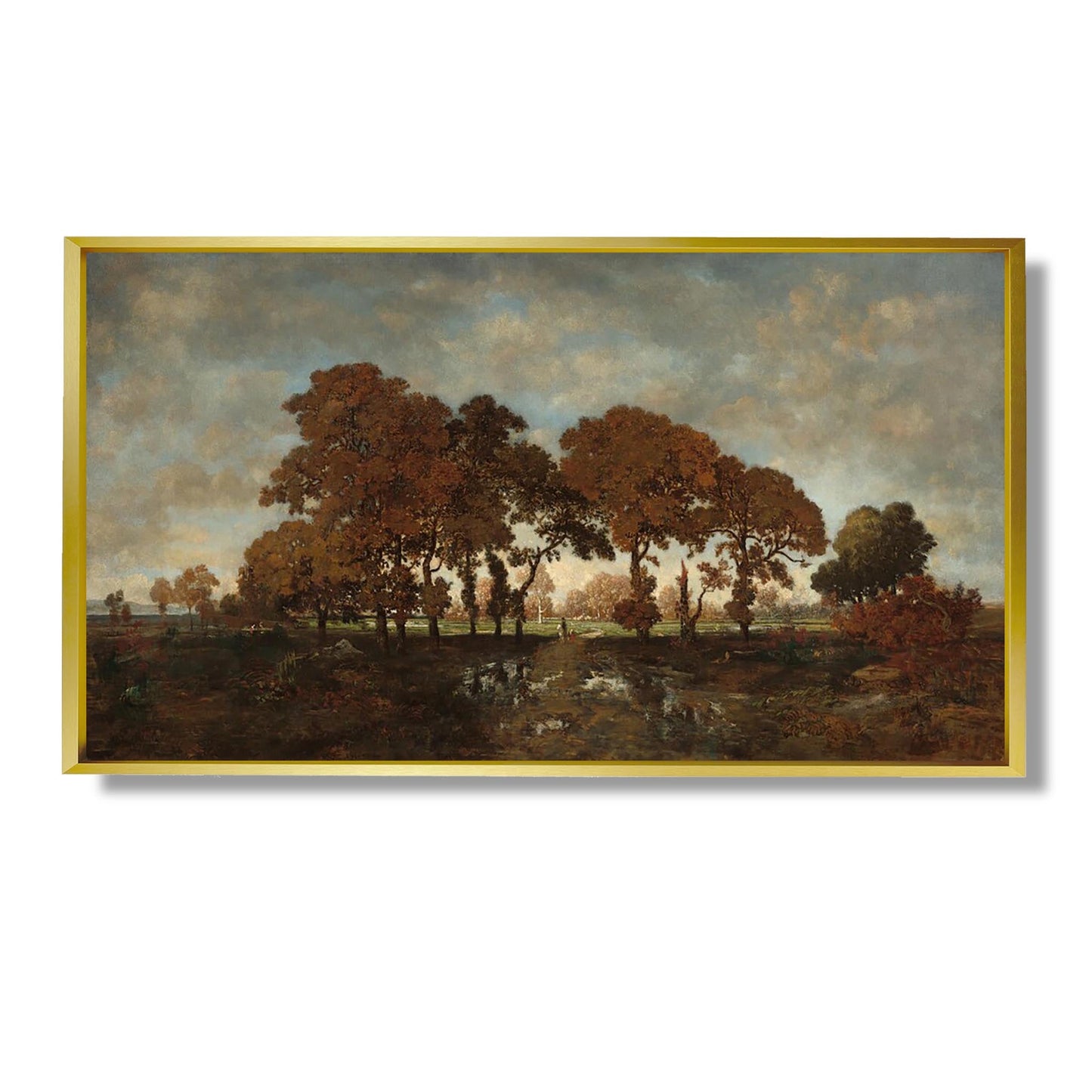 Après la Pluie - Théodore Rousseau