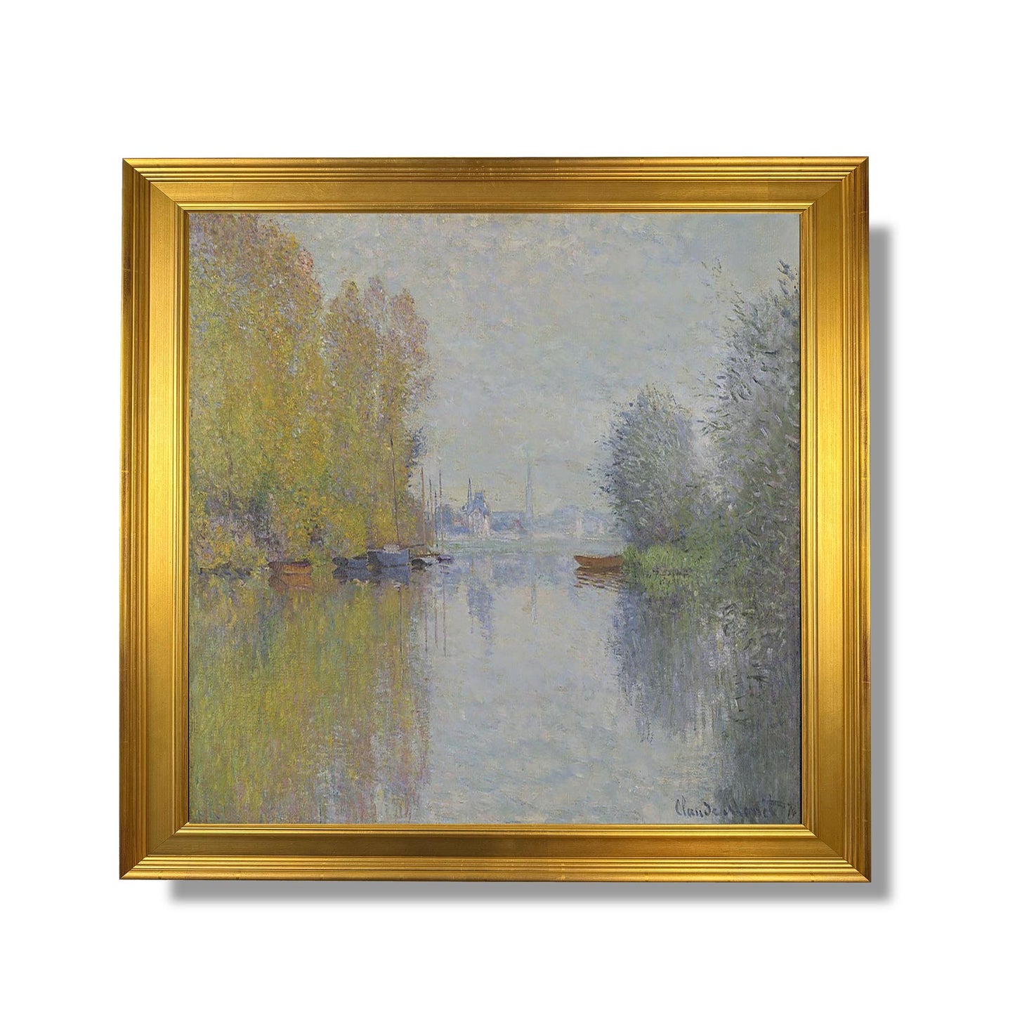 Herbst an der Seine, Argenteuil - Claude Monet