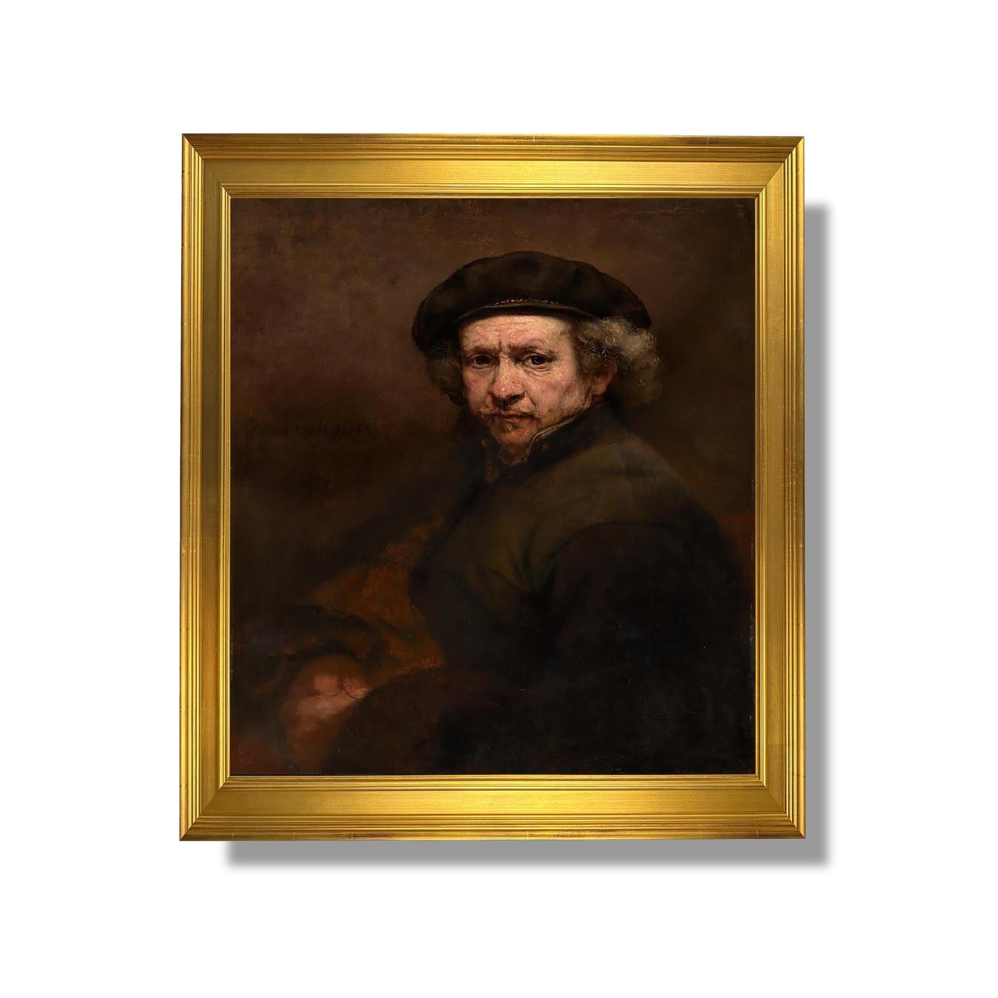 Self-portrait - Rembrandt