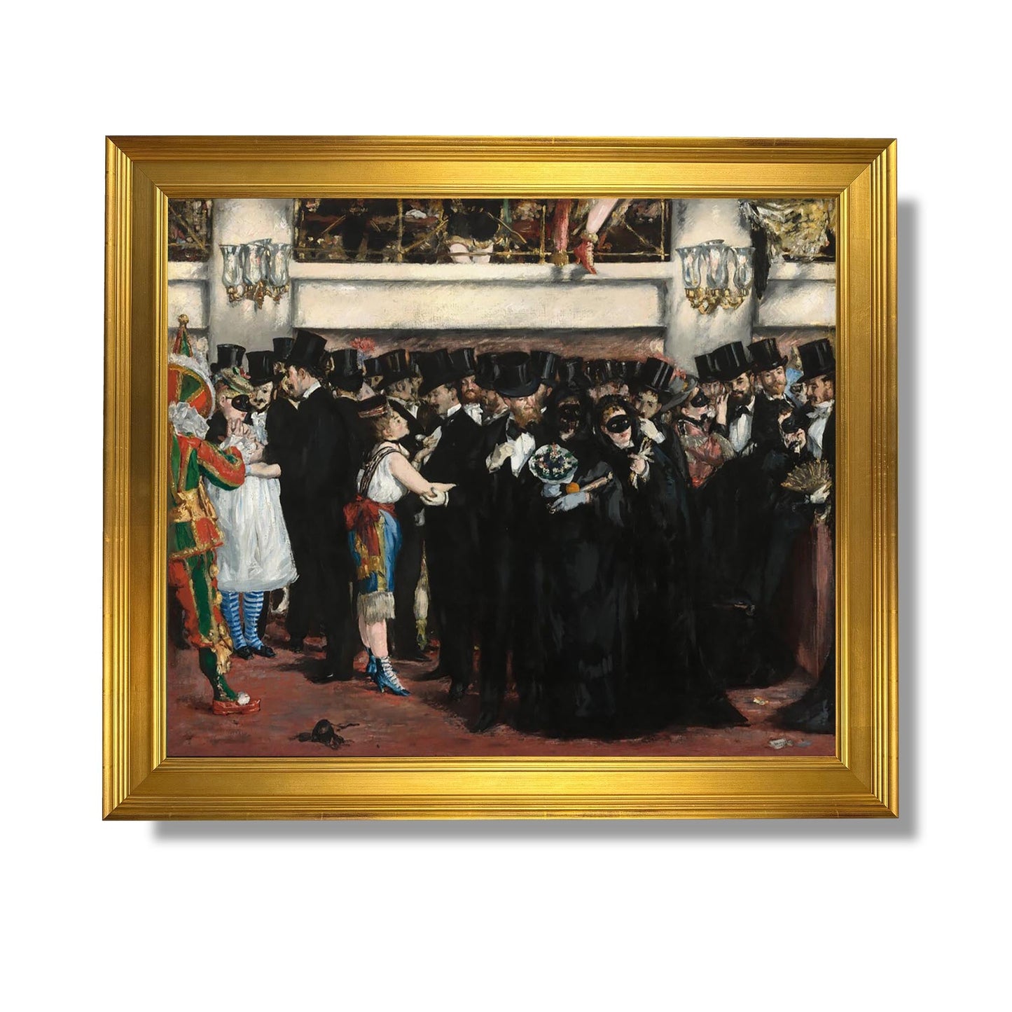 Bal masqué à l'Opéra - Edouard Manet
