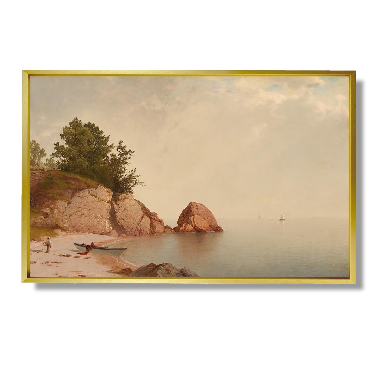 Strand bei Beverly - John Frederick Kensett