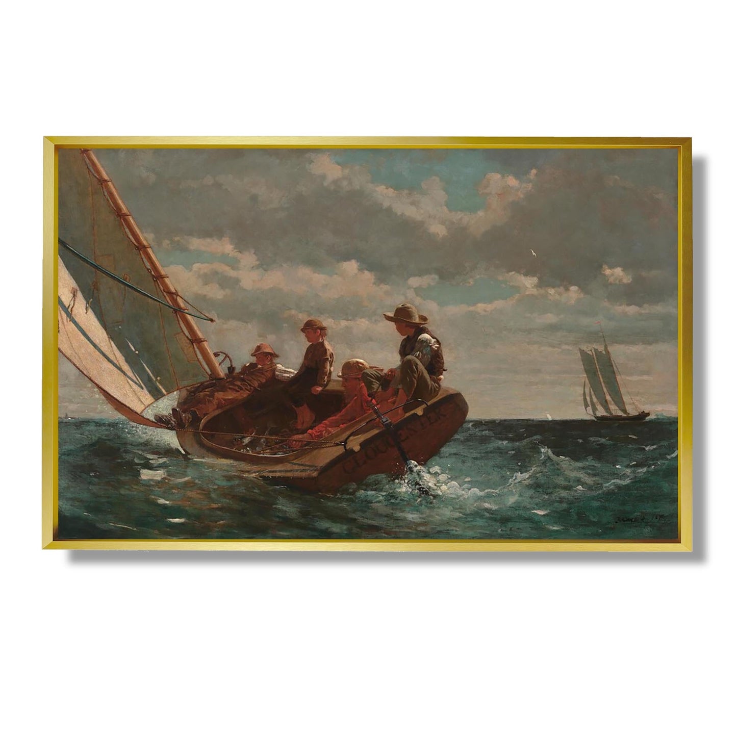 Breezing Up (A Fair Wind) - Winslow Homer