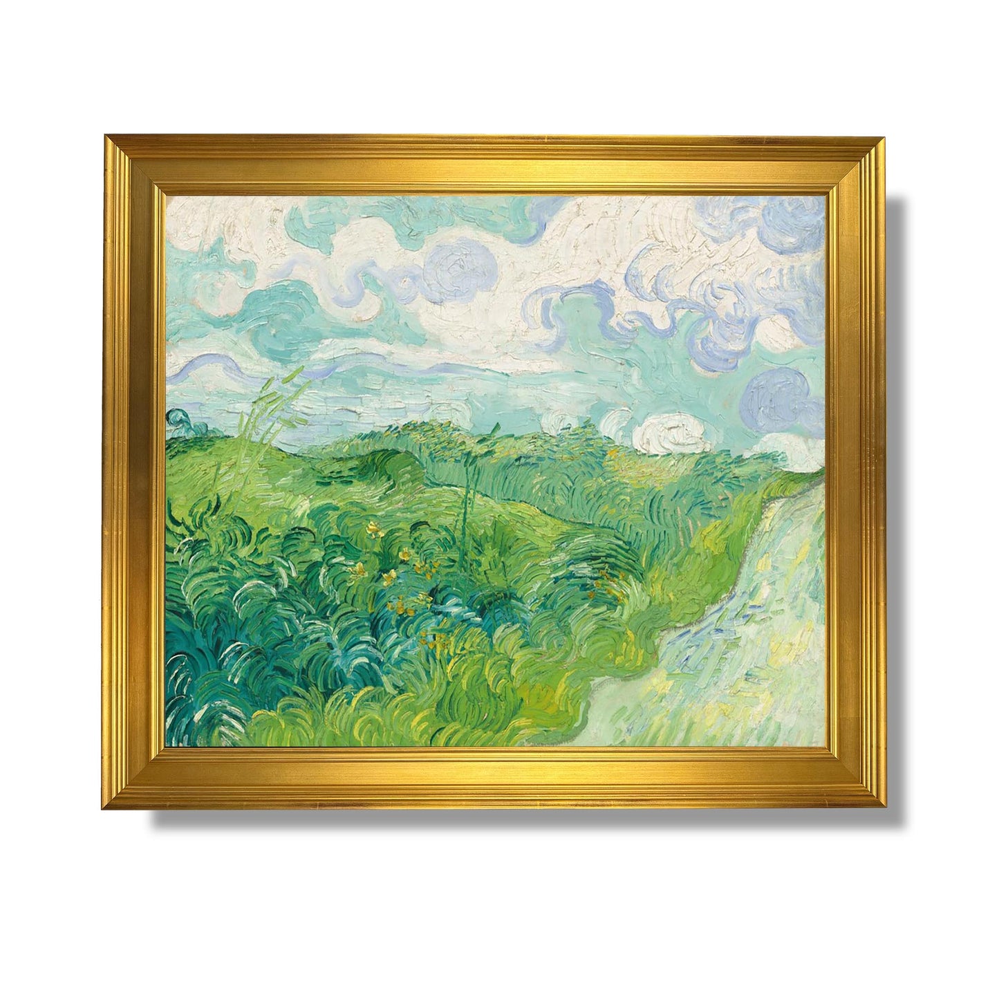 Champs de blé verts, Auvers - Vincent Van Gogh