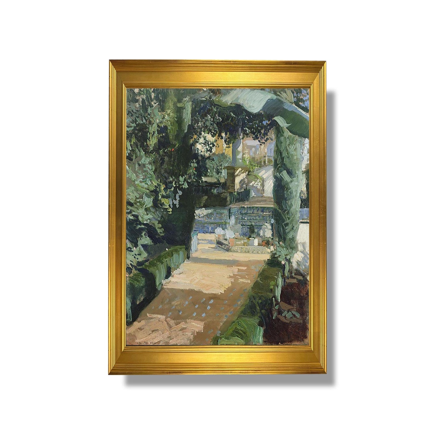 Tanzhof, Alcazar, Sevilla - Joaquin Sorolla y Bastida