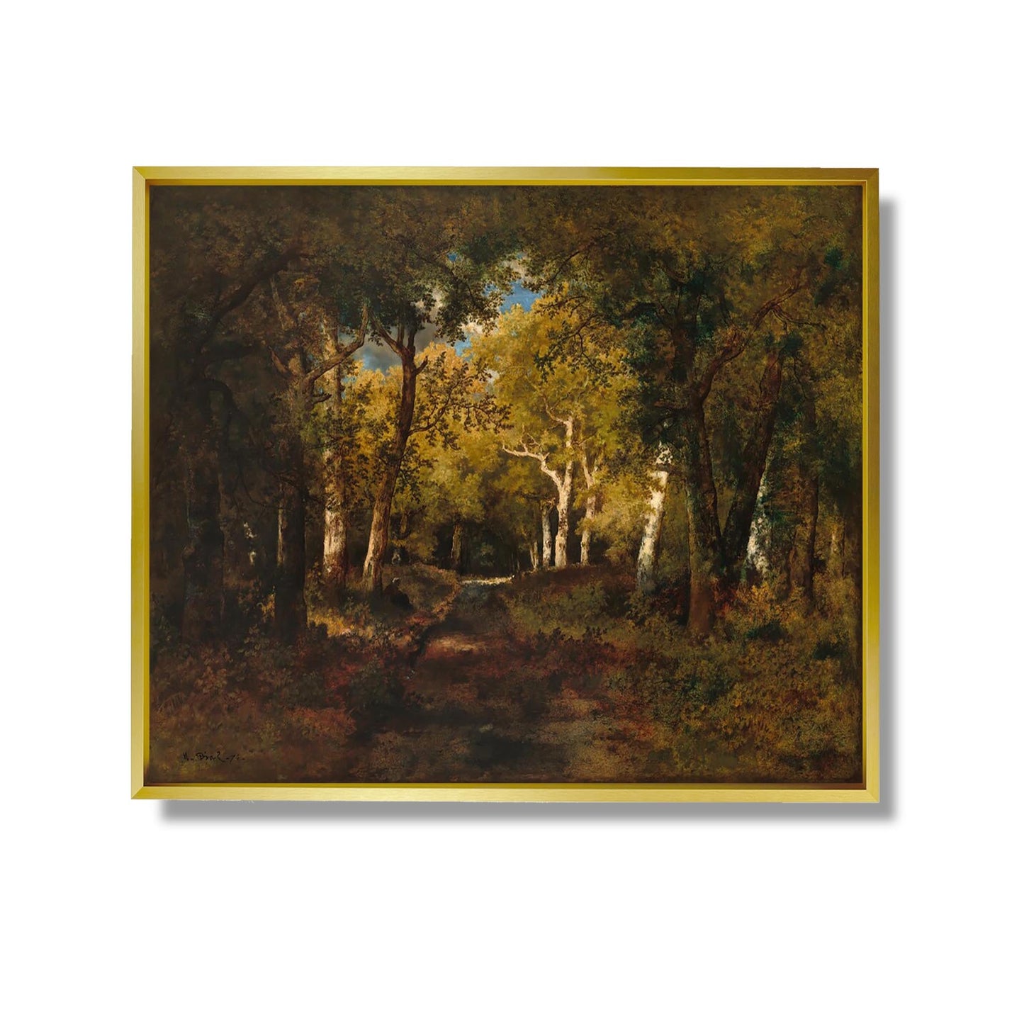 Dans la forêt - Narcisse Virgile Diaz de la Peña