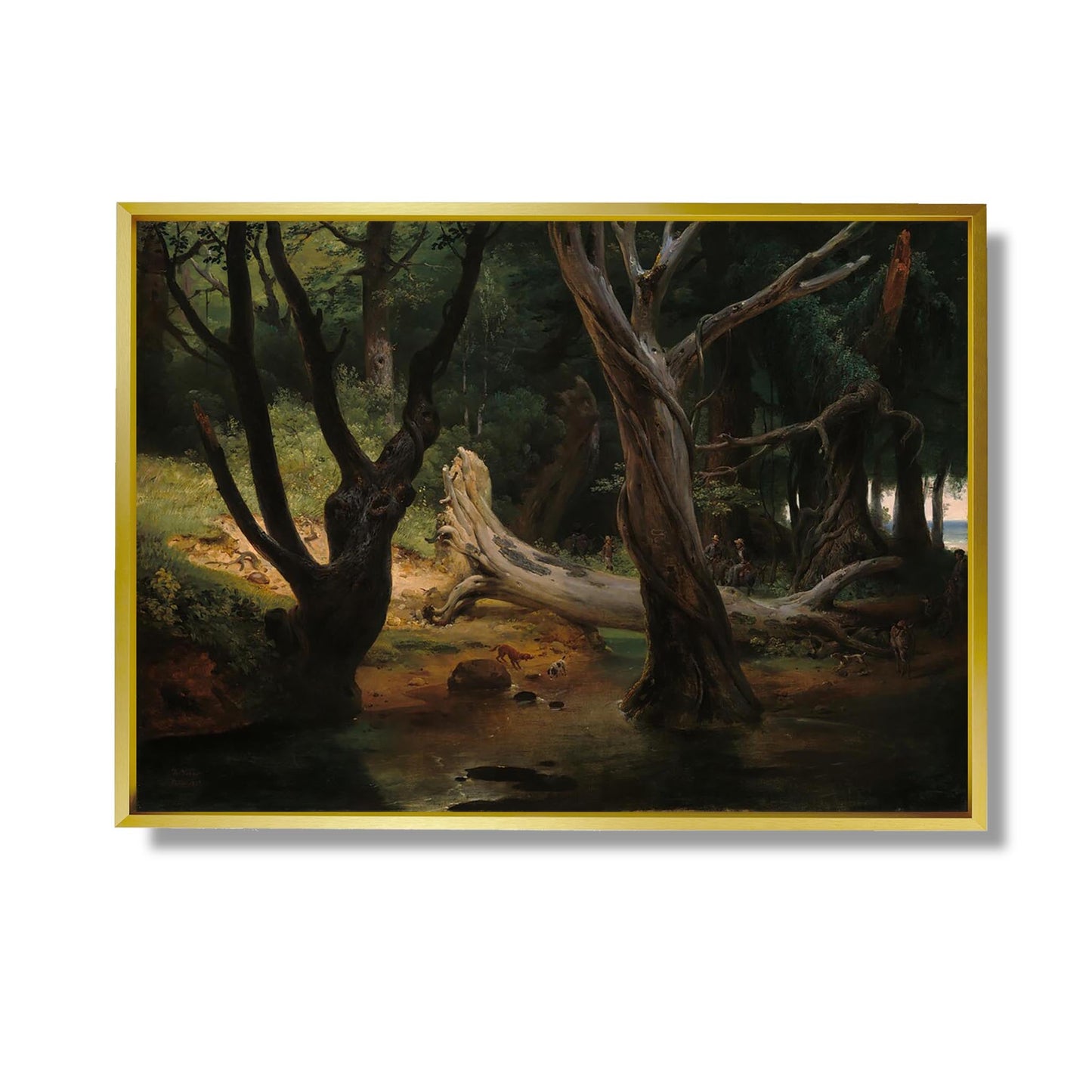 Départ pour la Chasse dans les Marais Pontins - Horace Vernet