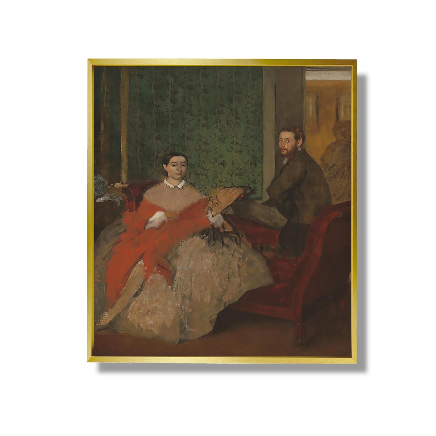Edmondo et Thérèse Morbilli - Edgar Degas