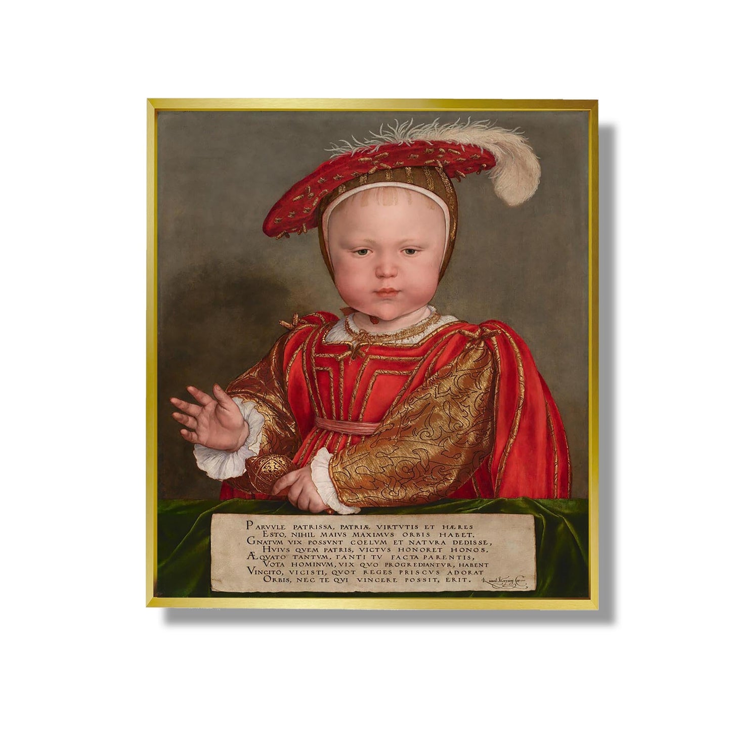 Edward VI. als Kind - Hans Holbein der Jüngere