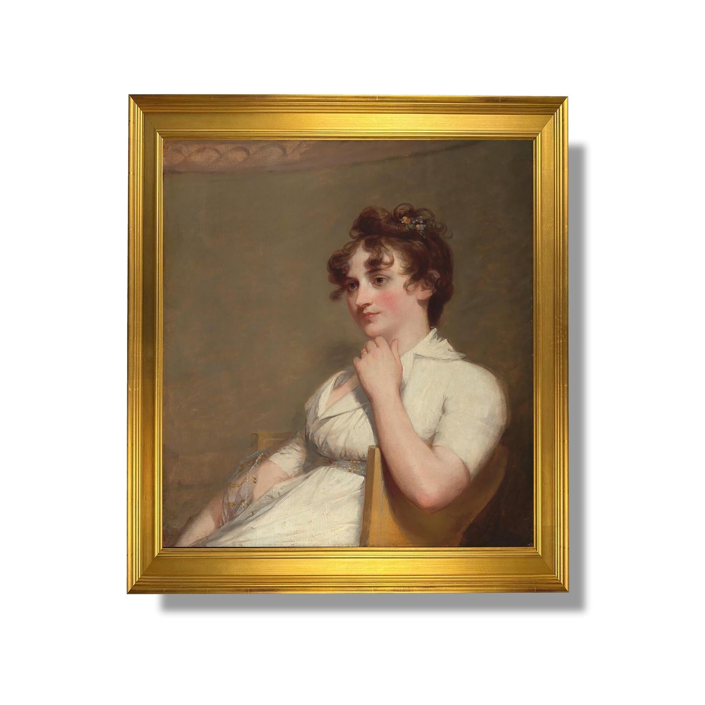 Eleanor Parke Custis Lewis (Mrs. Lawrence Lewis), - Gilbert Stuart