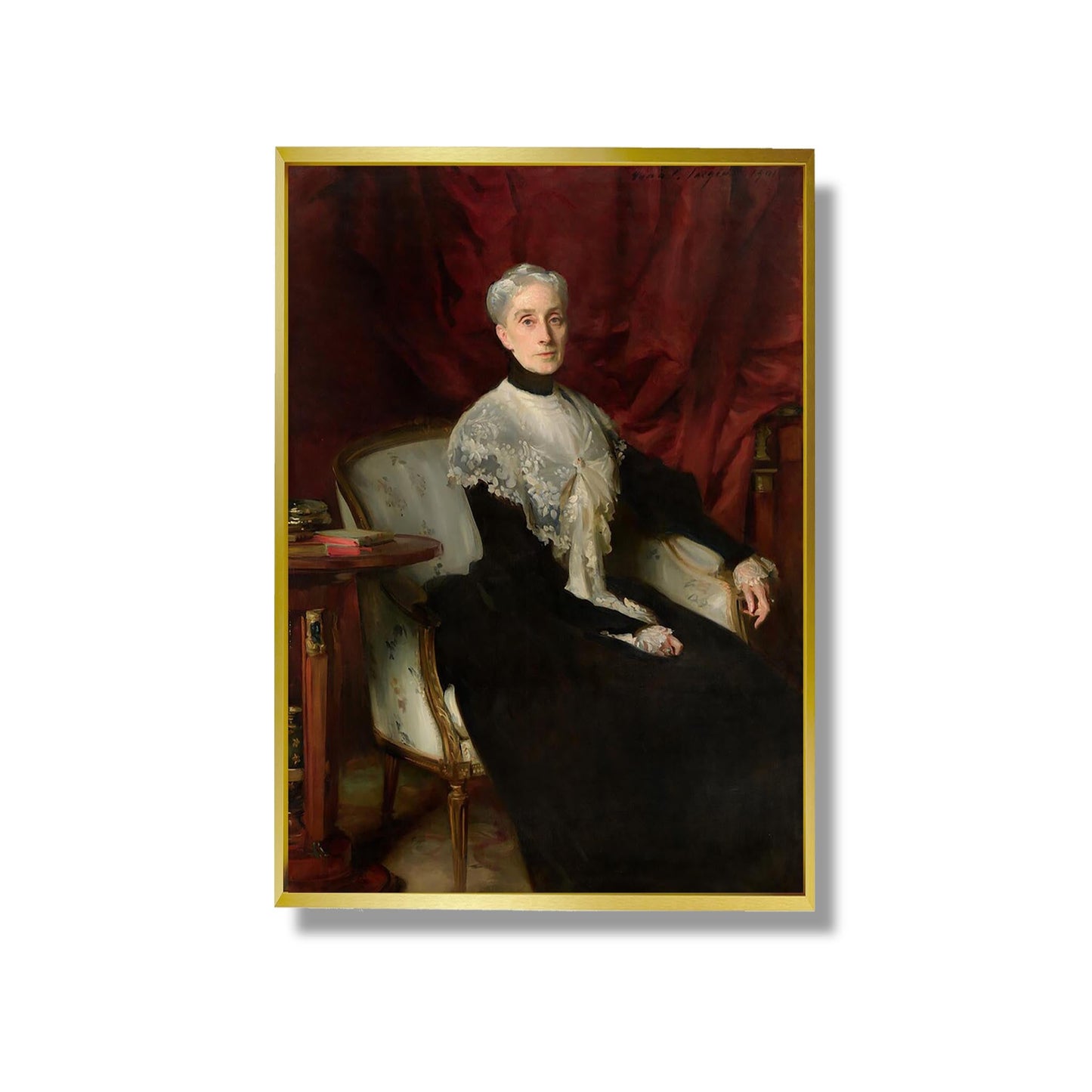 Ellen Peabody Endicott (Frau William Crowninshield Endicott) - John Singer Sargent