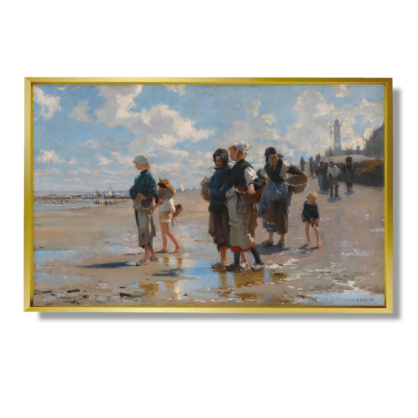 Aufbruch zum Fischen - John Singer Sargent