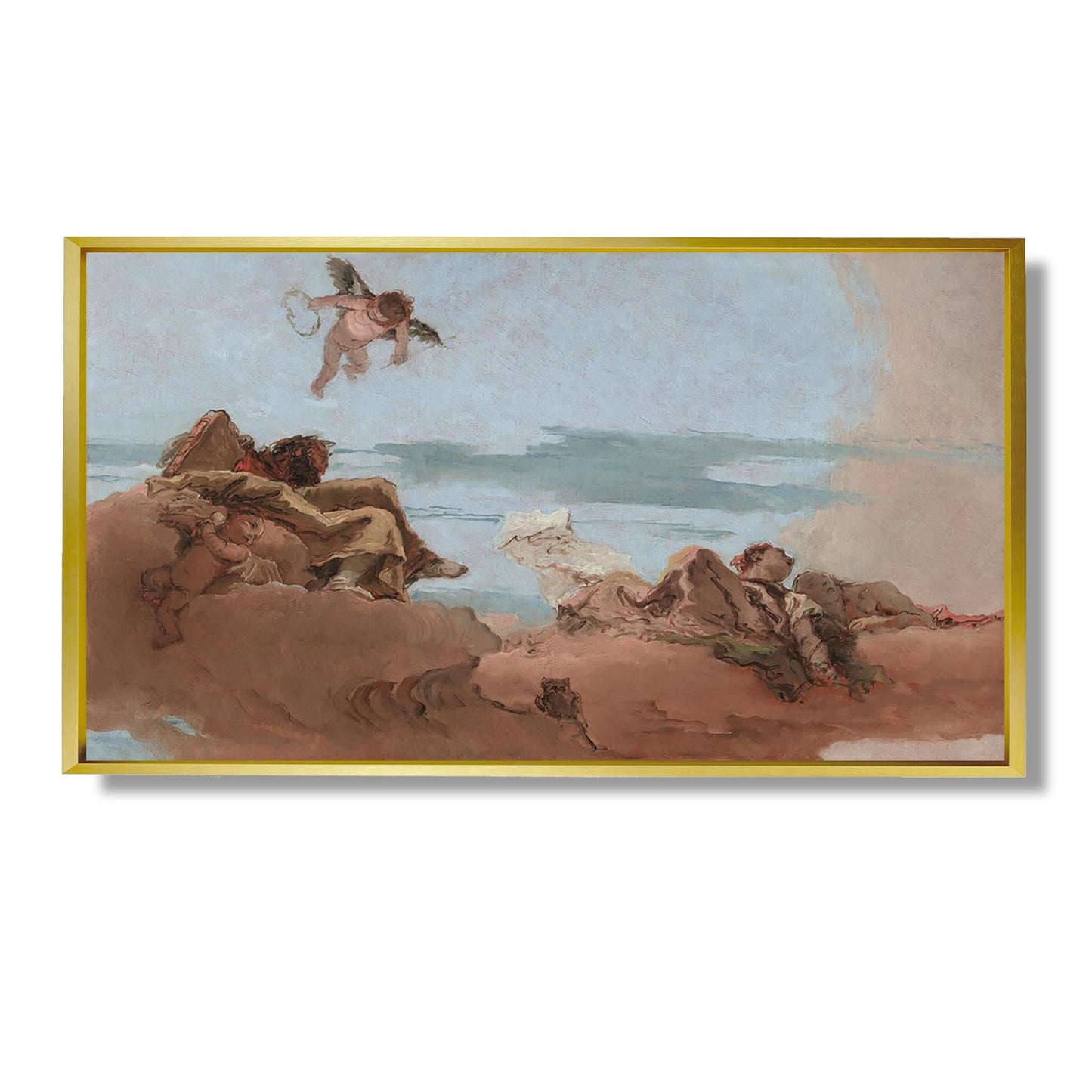 Étude pour un plafond avec la personnification du Conseil - Giovanni Battista Tiepolo