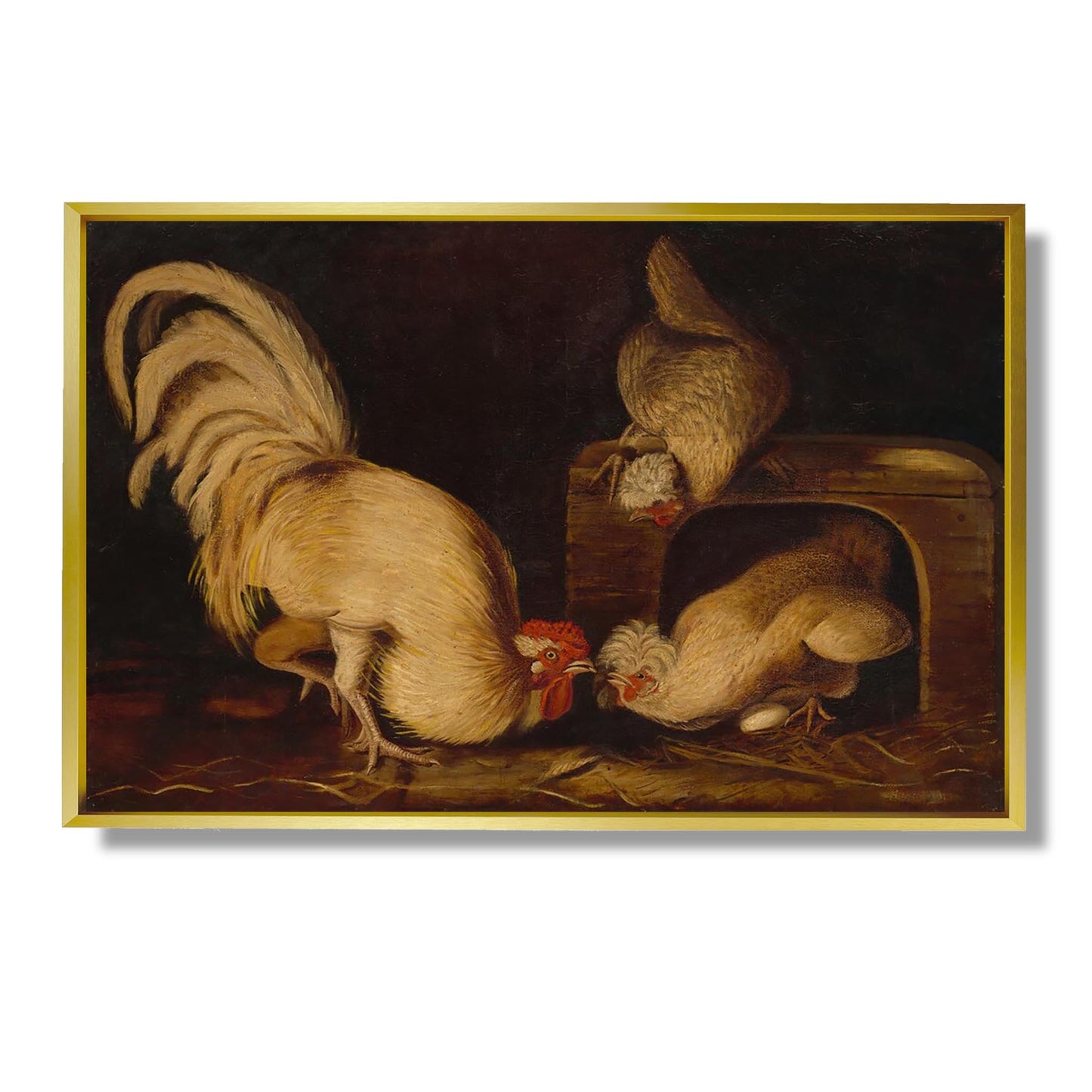 Farmyard Fowls - John James Audubon