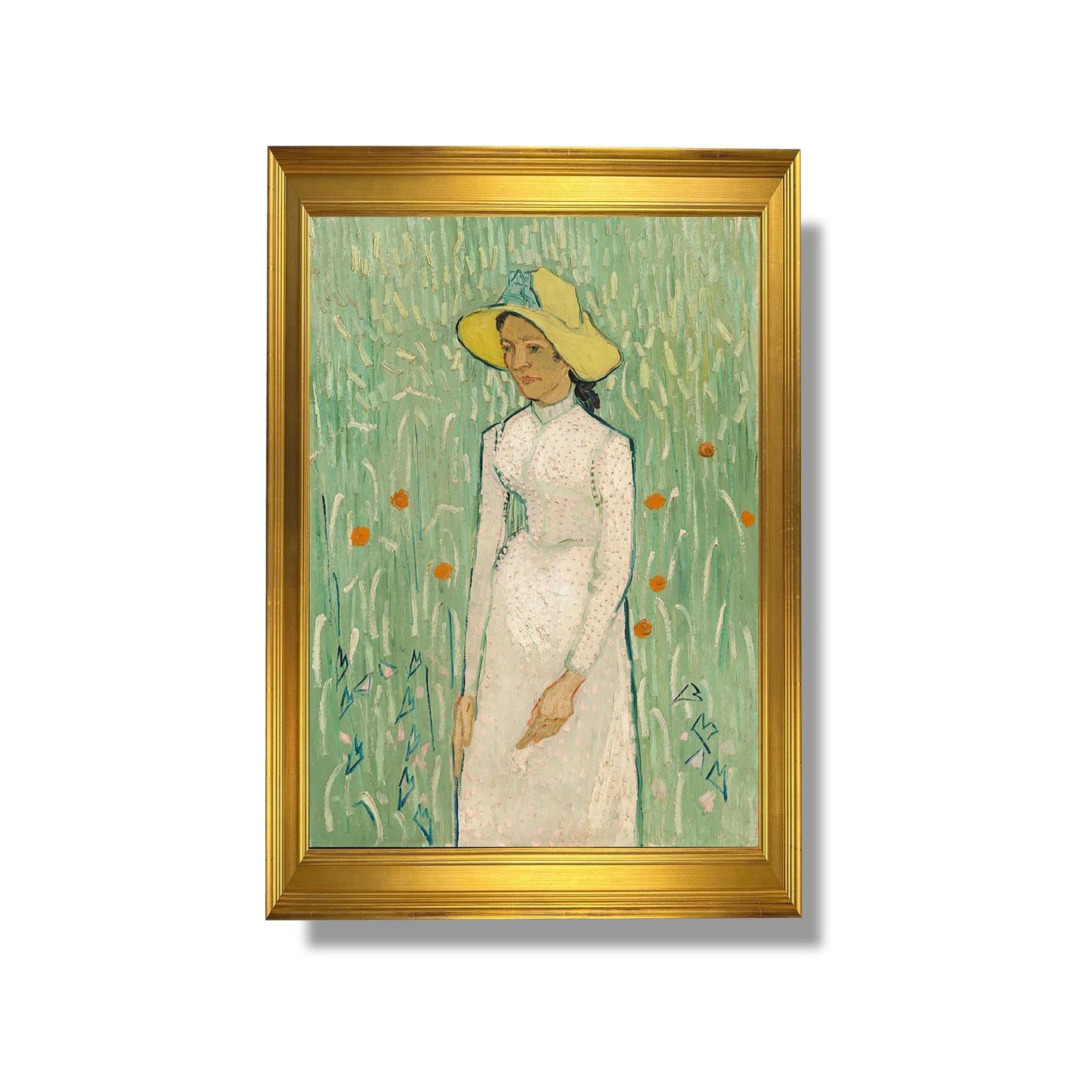 Femme en blanc - Vincent Van Gogh