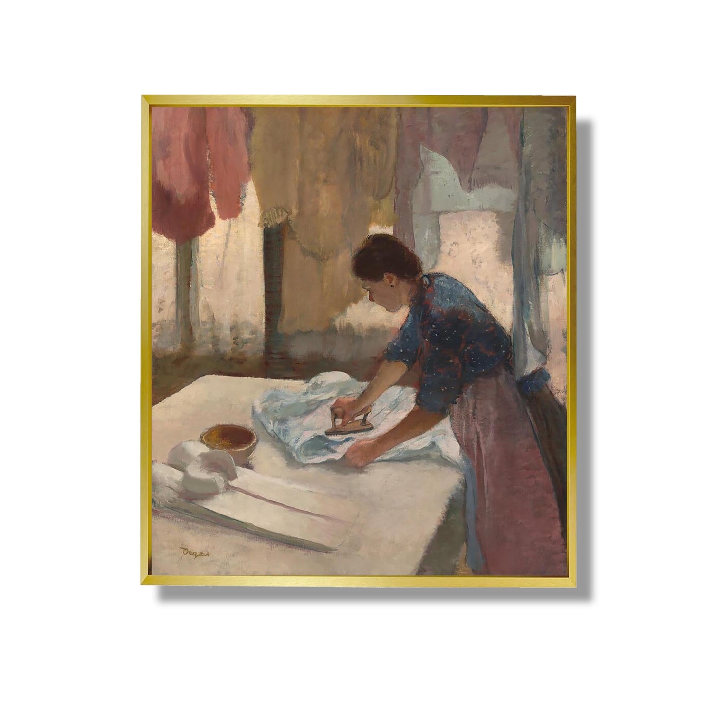 Femme repassant - Edgar Degas