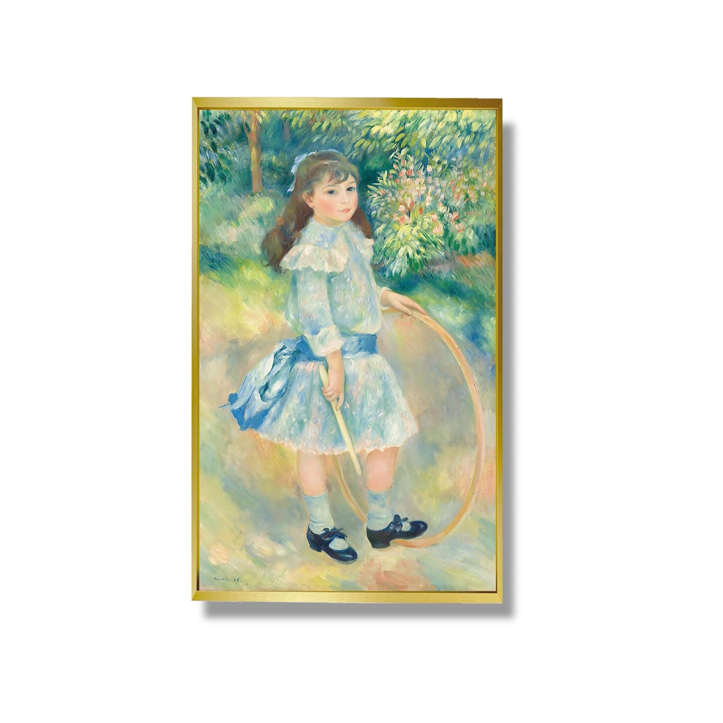 Mädchen mit Reifen - Auguste Renoir
