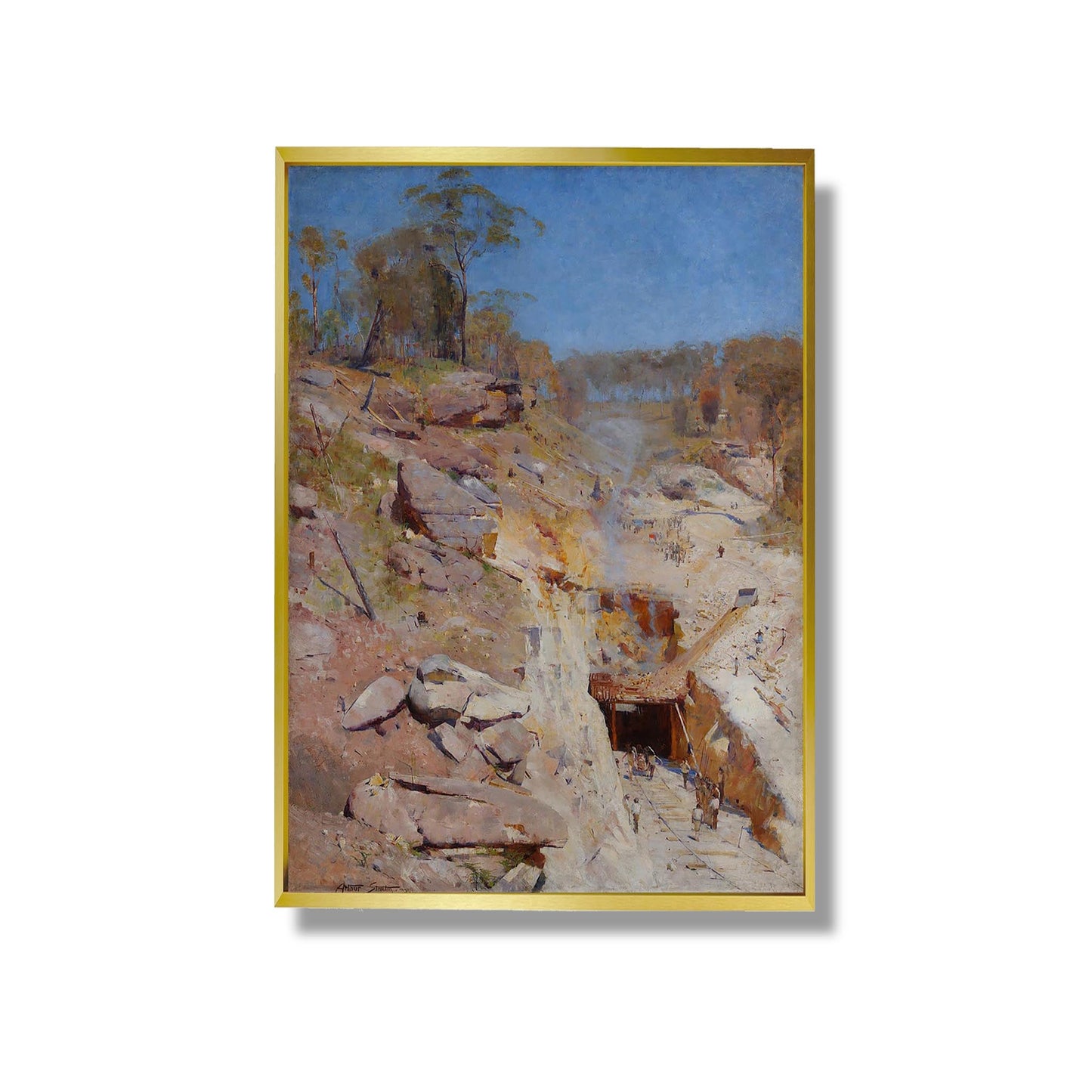 Fire's on - Arthur Streeton