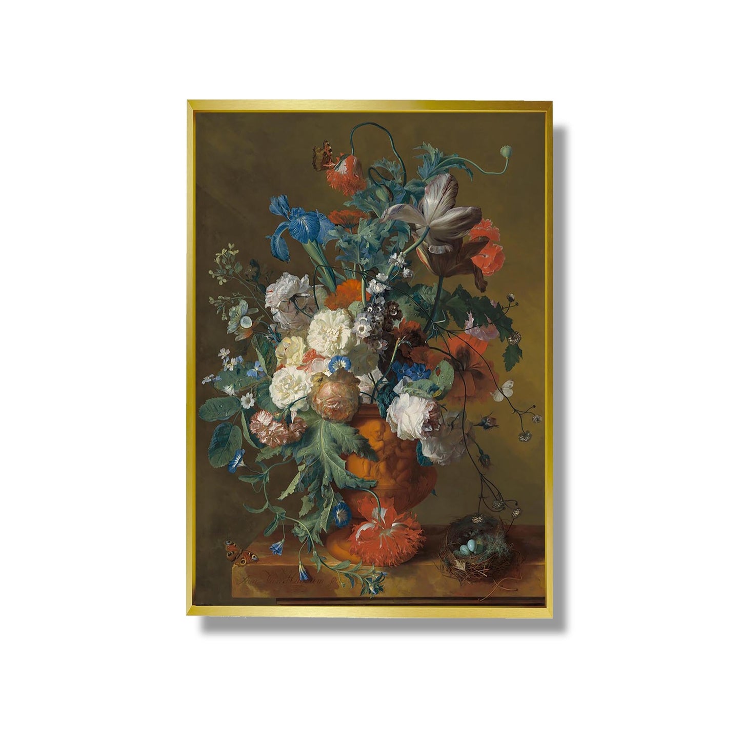 Flowers in an Urn - Jan van Huysum