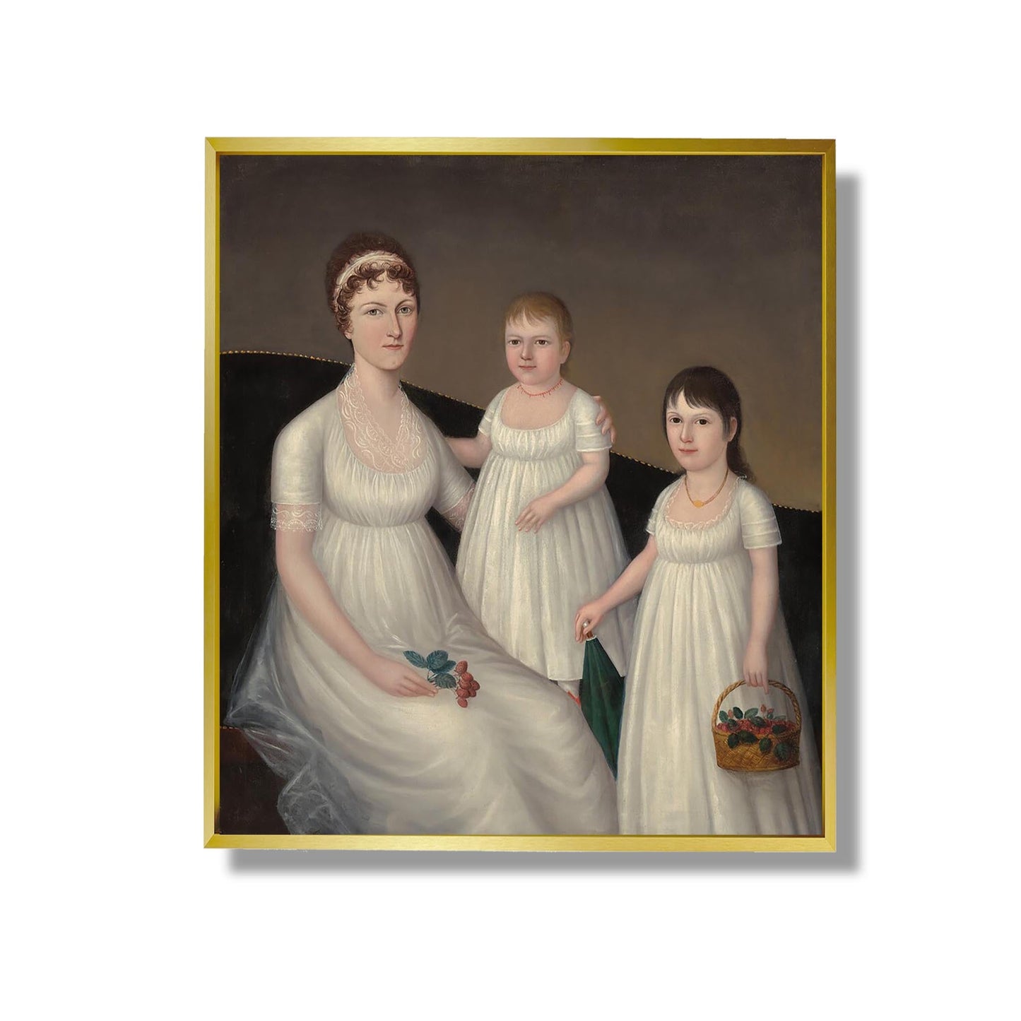 Grace Allison McCurdy (Frau Hugh McCurdy) und ihre Töchter Mary Jane und Letitia Grace – Joshua Johnson