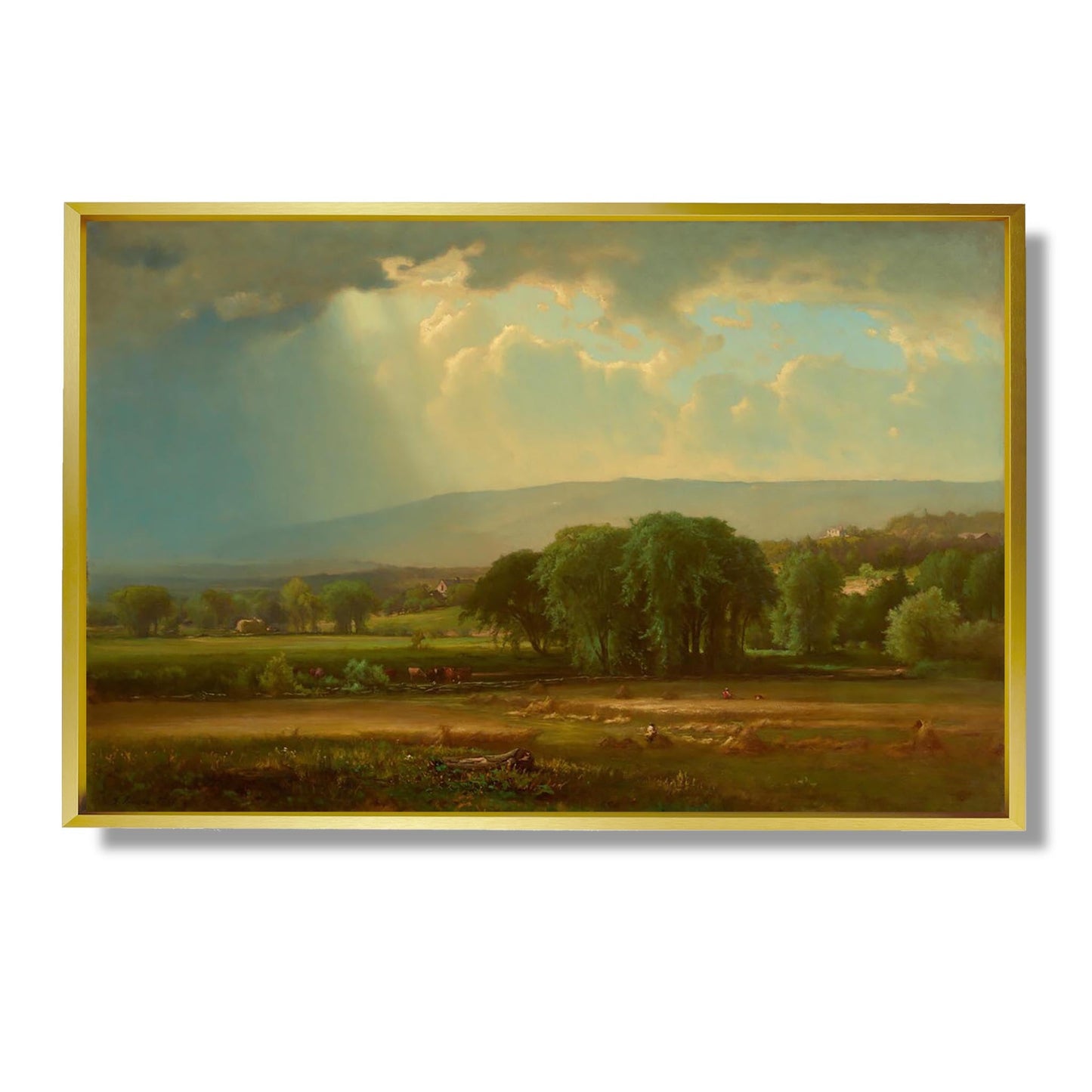Ernteszene im Delaware Valley - George Inness