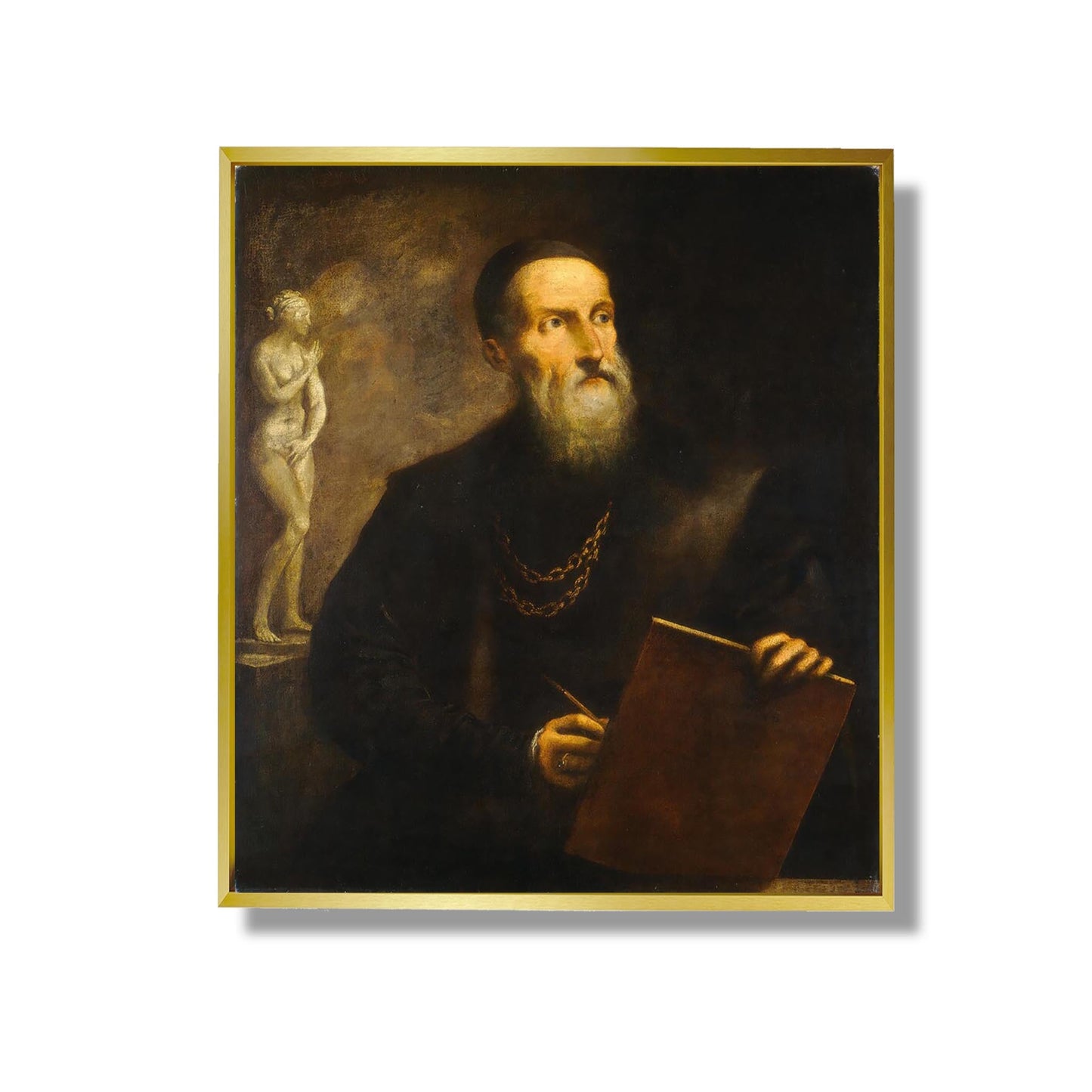 Imaginary Self-Portrait of Titian - Pietro della Vecchia