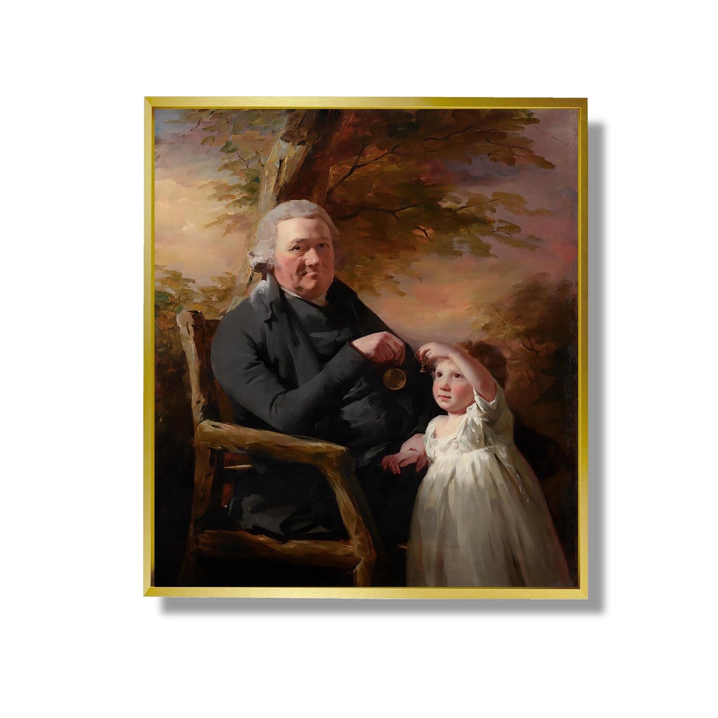 John Tait and His Grandson - Sir Henry Raeburn