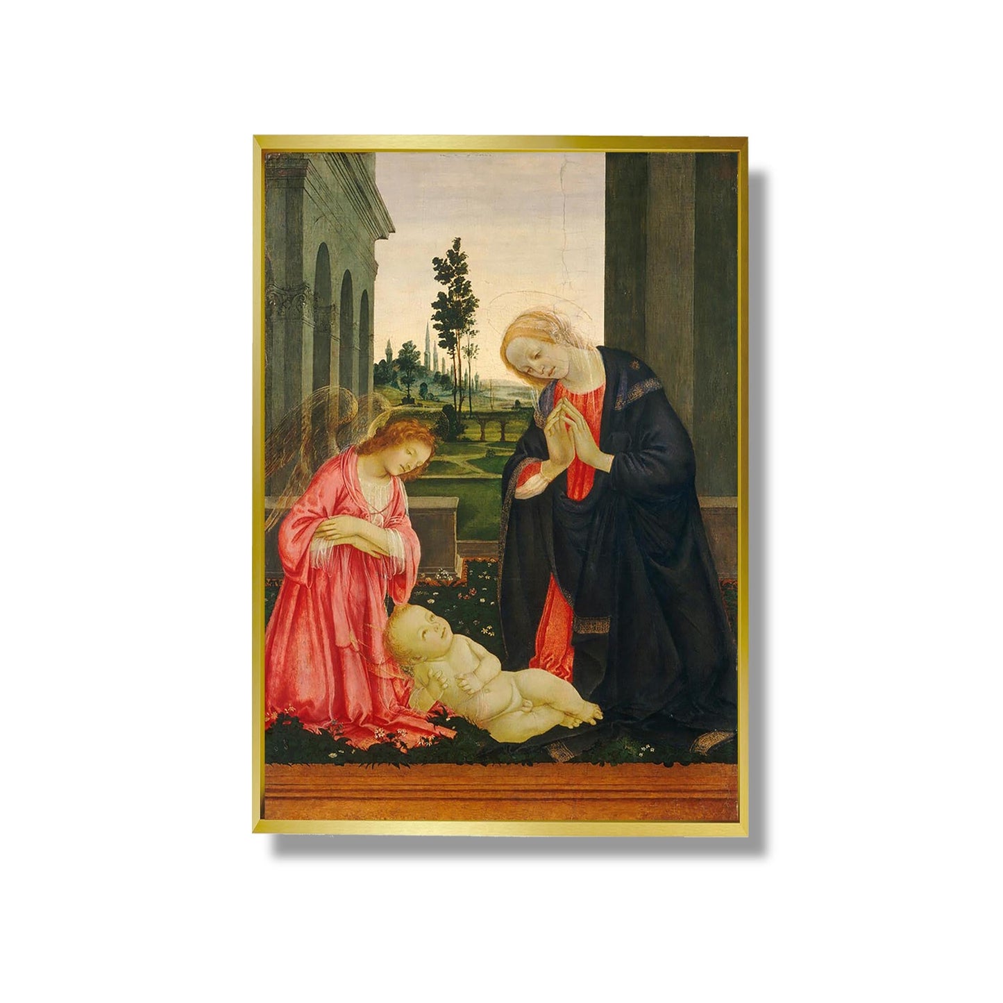 The Adoration of the Child - Filippino Lippi