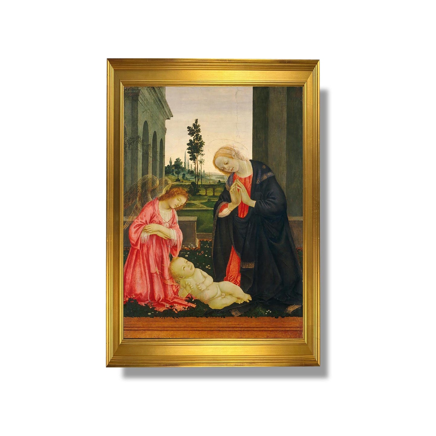 L'Adoration de l'Enfant - Filippino Lippi