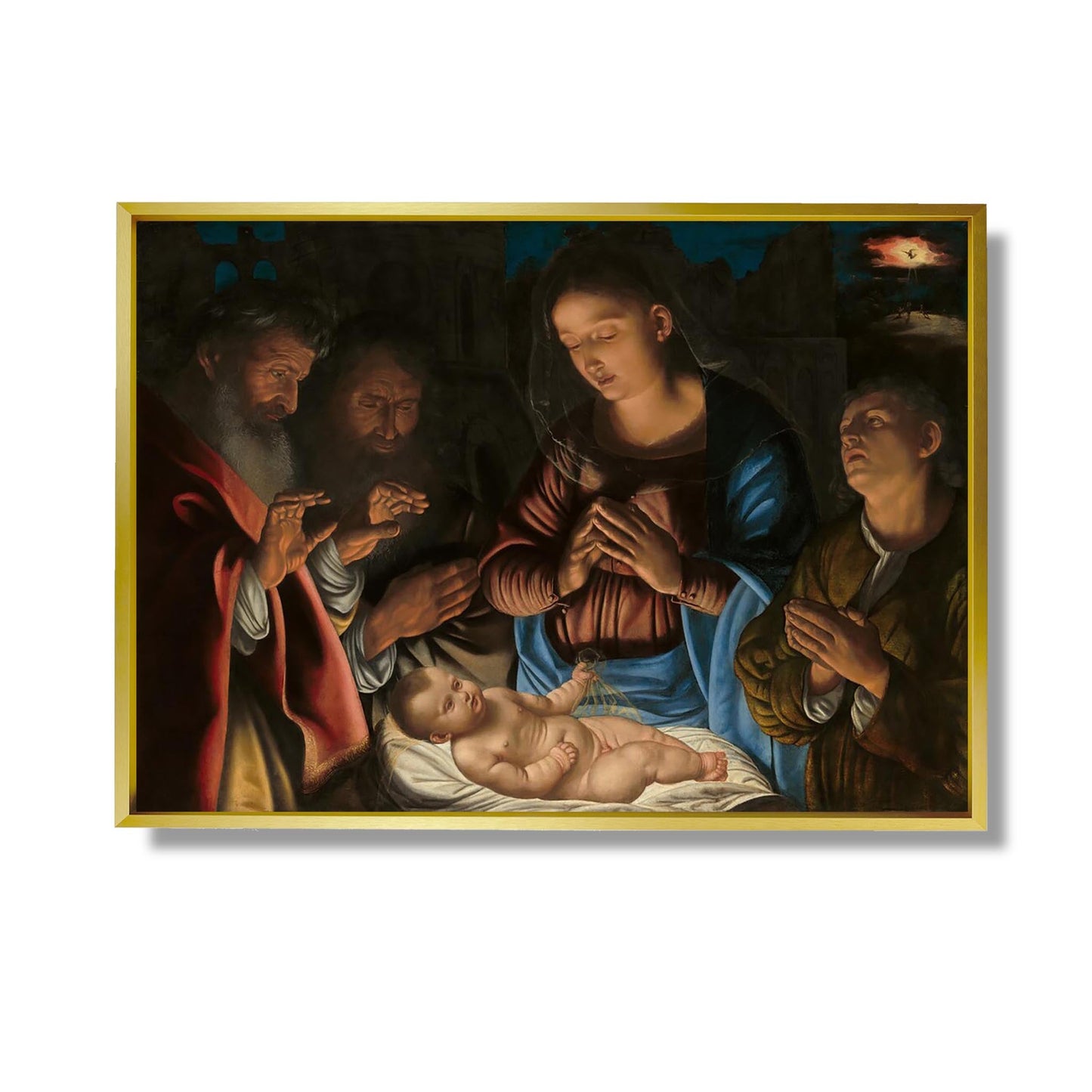 L'Adoration des Bergers - Giovanni Girolamo Savoldo