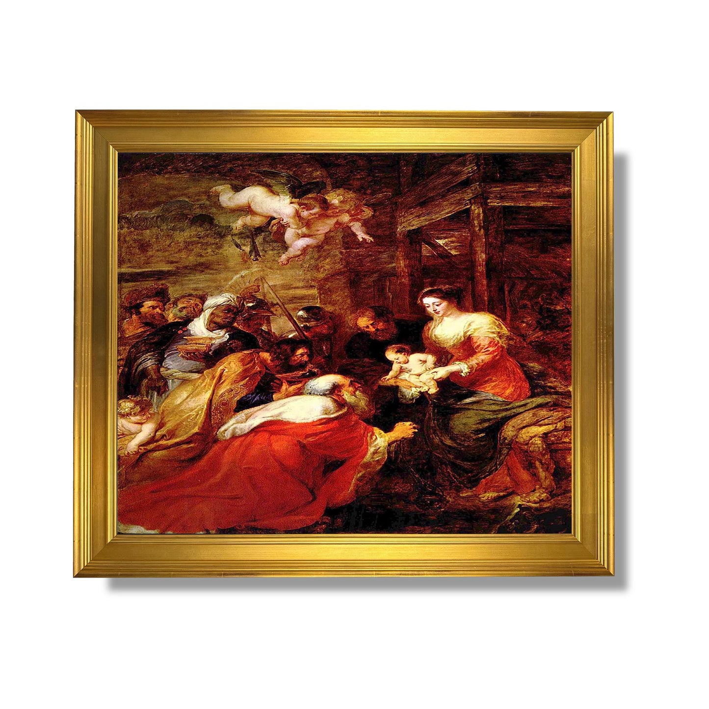 Die Anbetung der Heiligen Drei Könige - Peter Paul Rubens