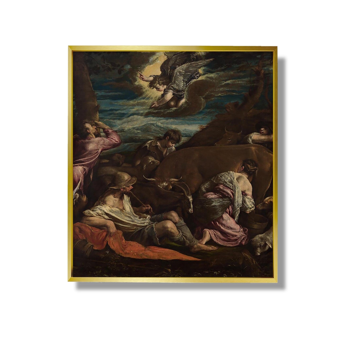 L'Annonciation aux bergers - Jacopo Bassano