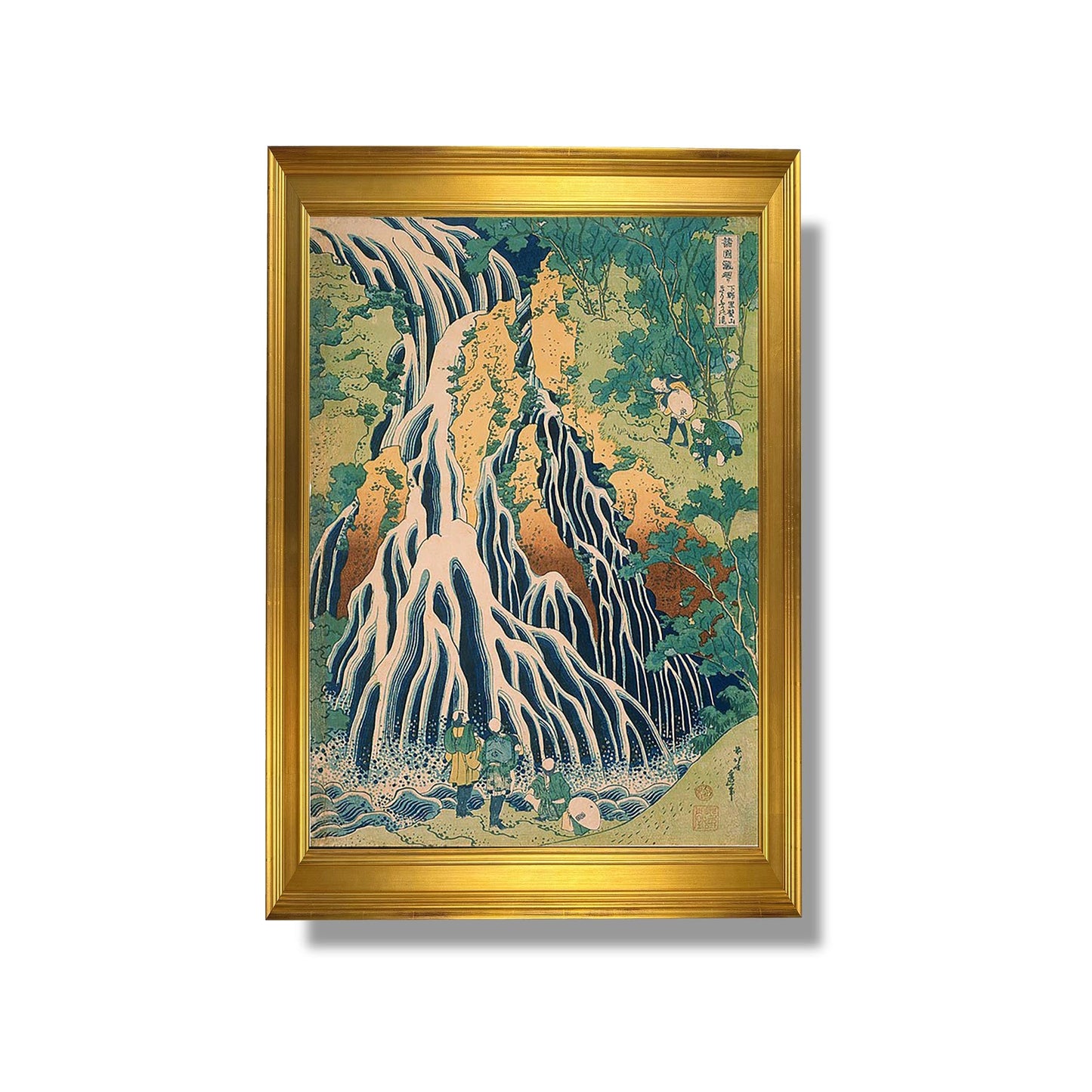 La Cascade de Kirifuri au Mt Kurokami - Hokusai