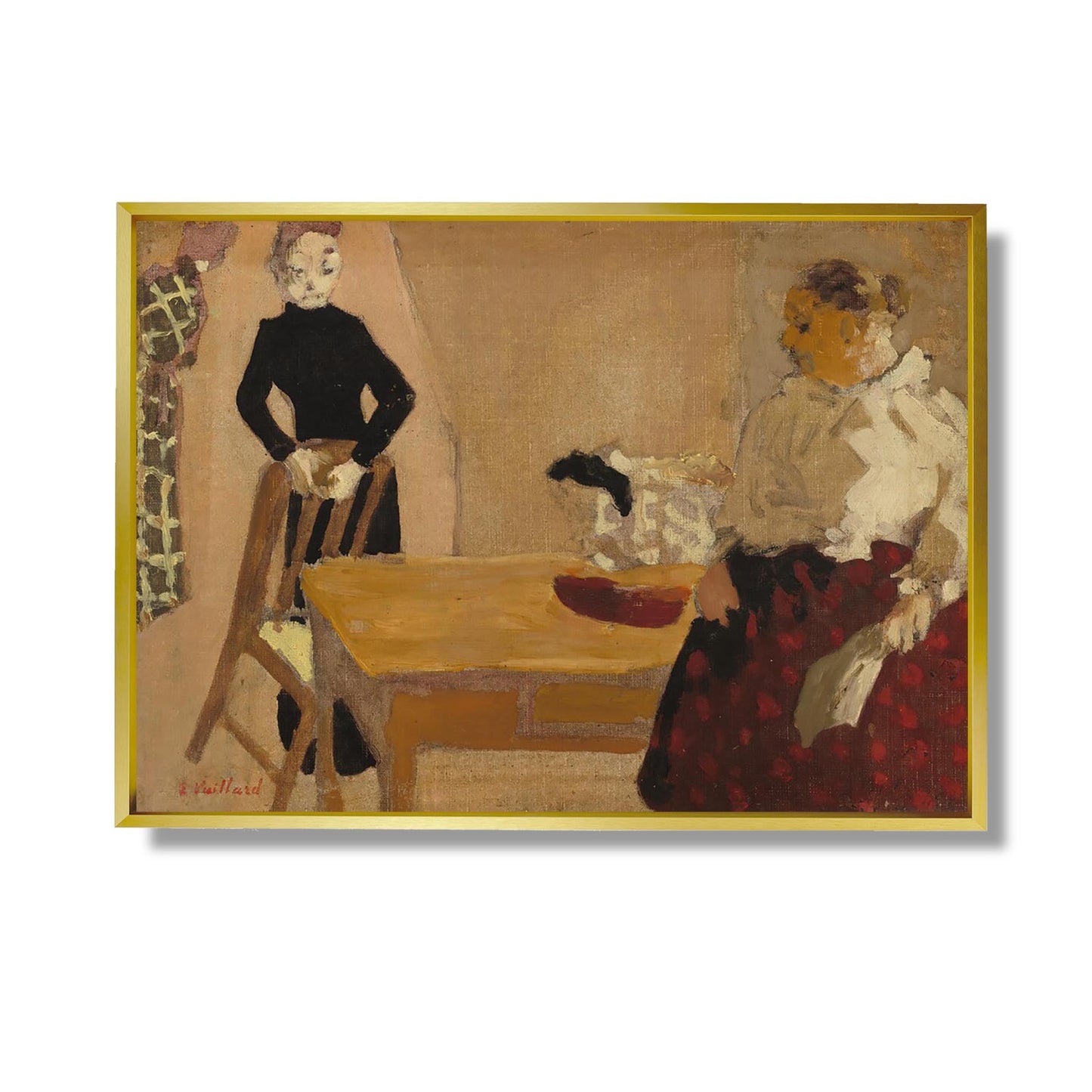 Das Gespräch - Edouard Vuillard