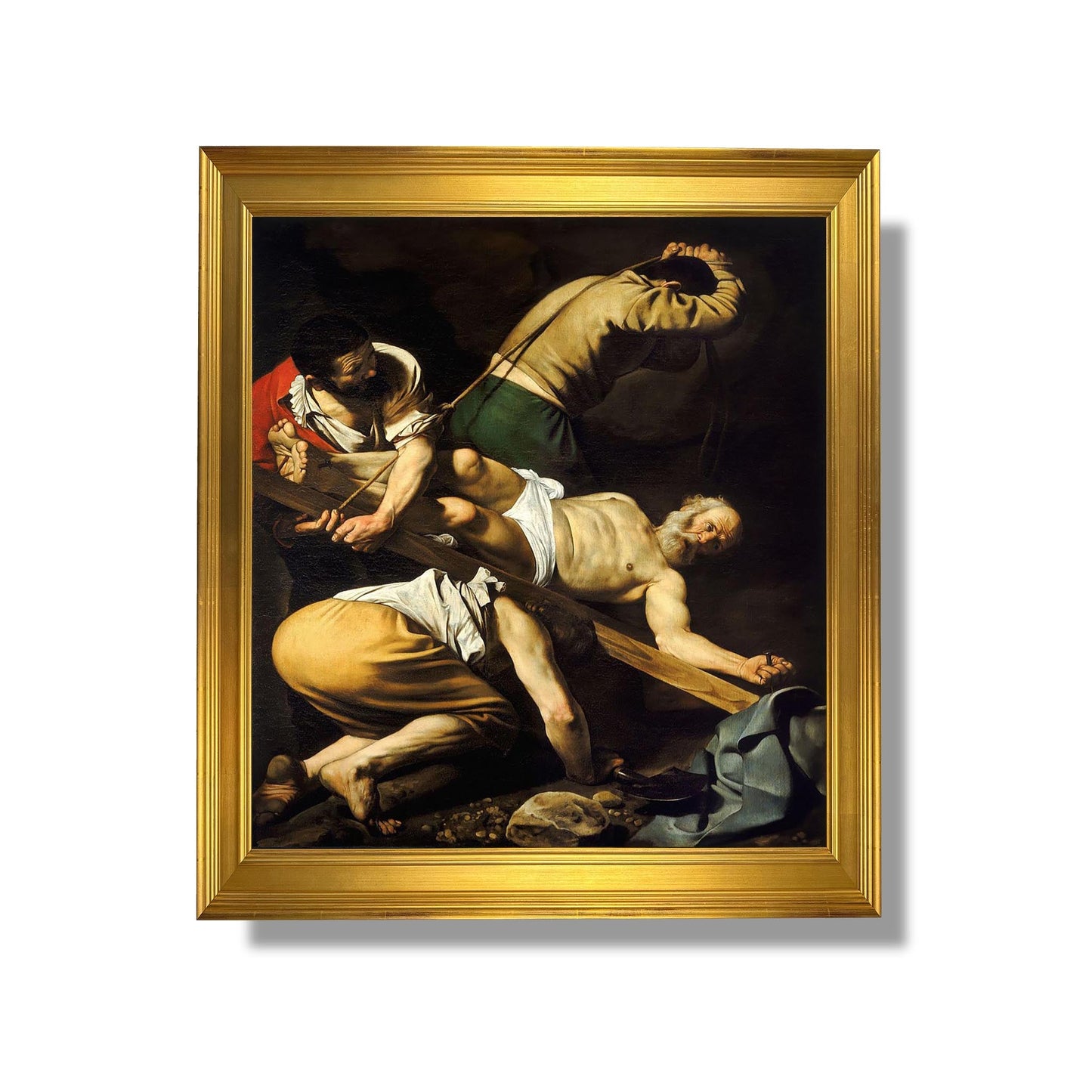 The Crucifixion of Saint Peter - Caravaggio