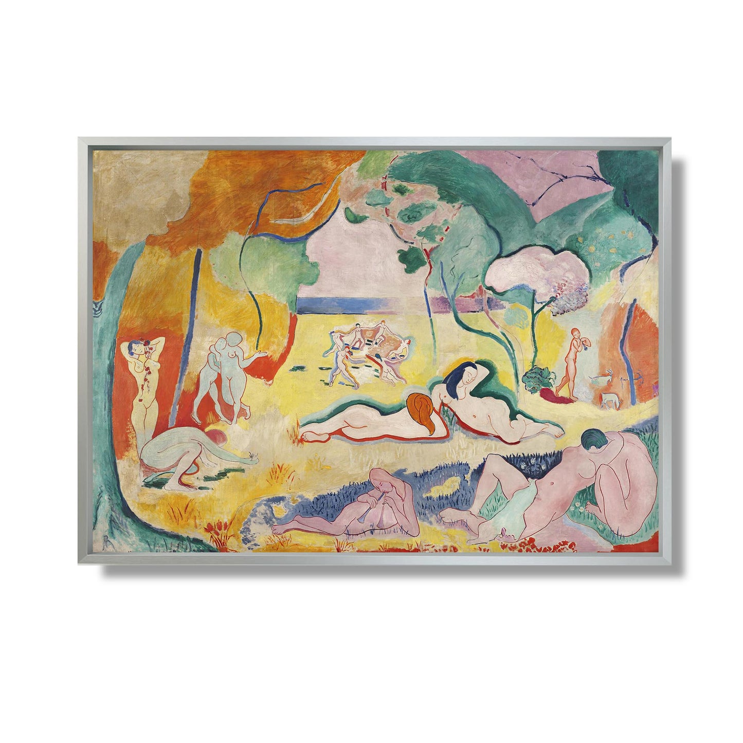 Sitzende Frau vor schwarzem Hintergrund - Henri Matisse