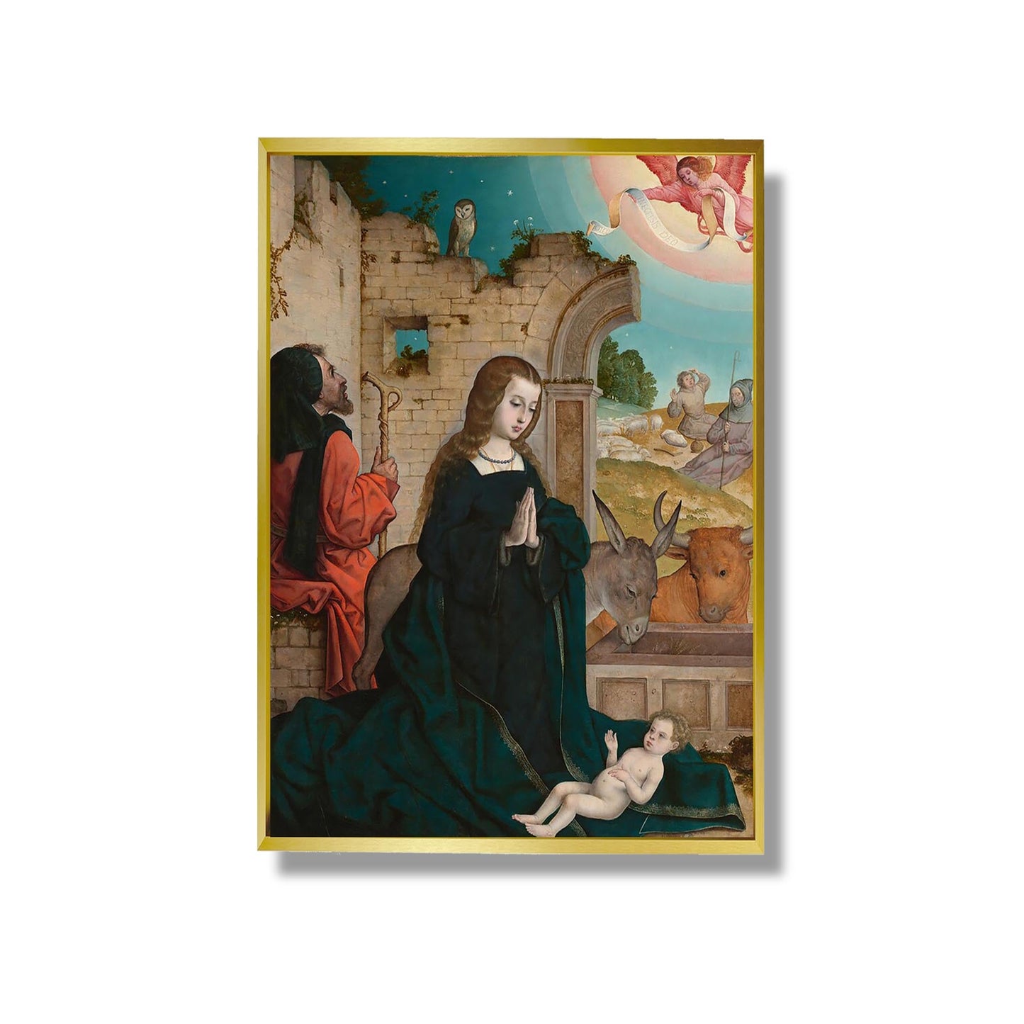 Die Geburt Christi - Juan de Flandes