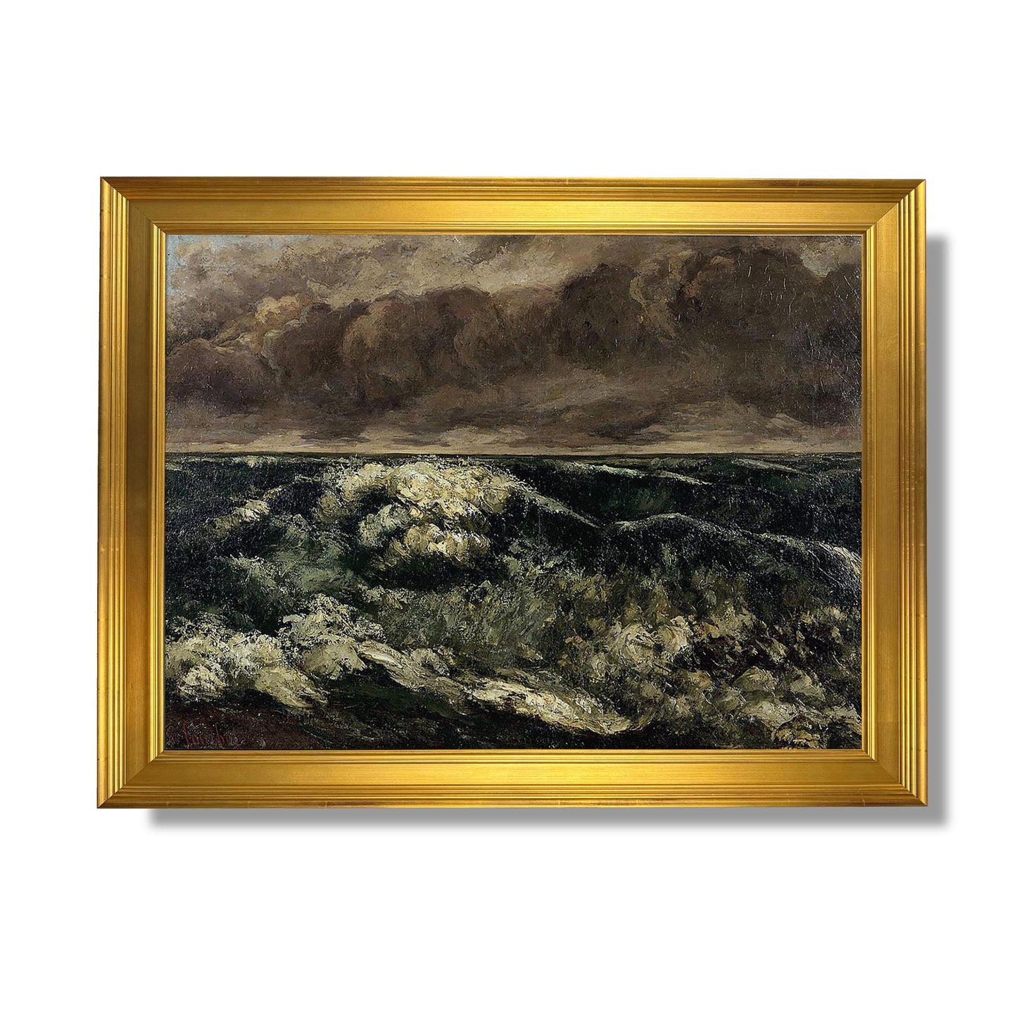 Die Welle - Gustave Courbet