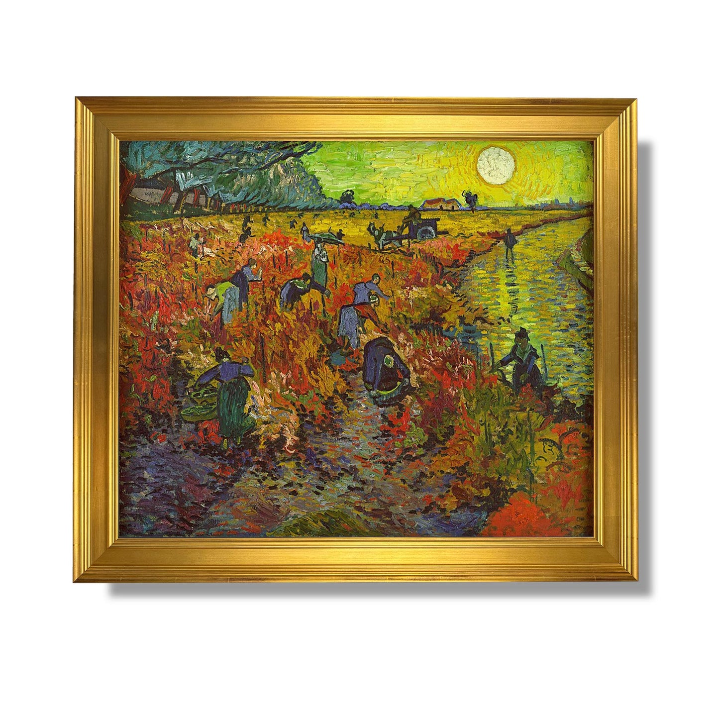 La Vigne Rouge - Vincent Van Gogh