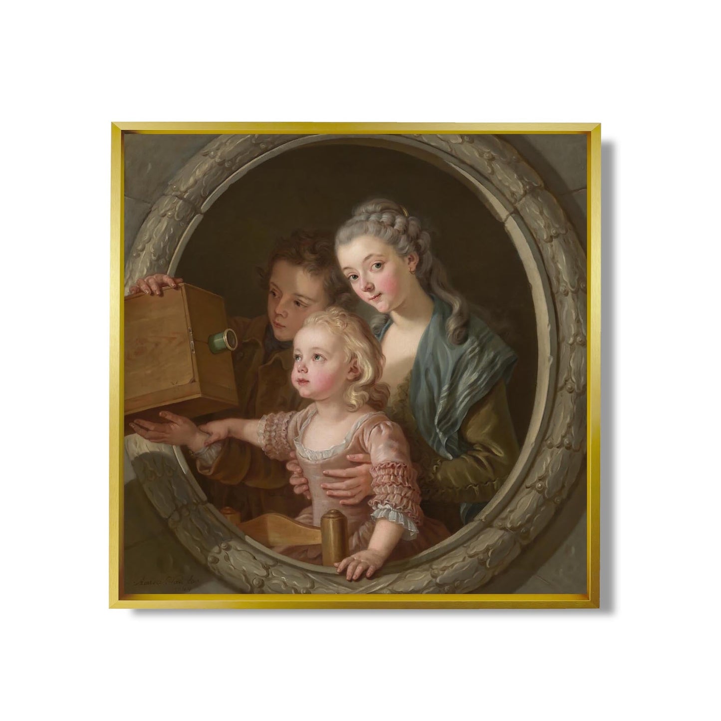 La chambre noire - Charles Amédée Philippe Van Loo