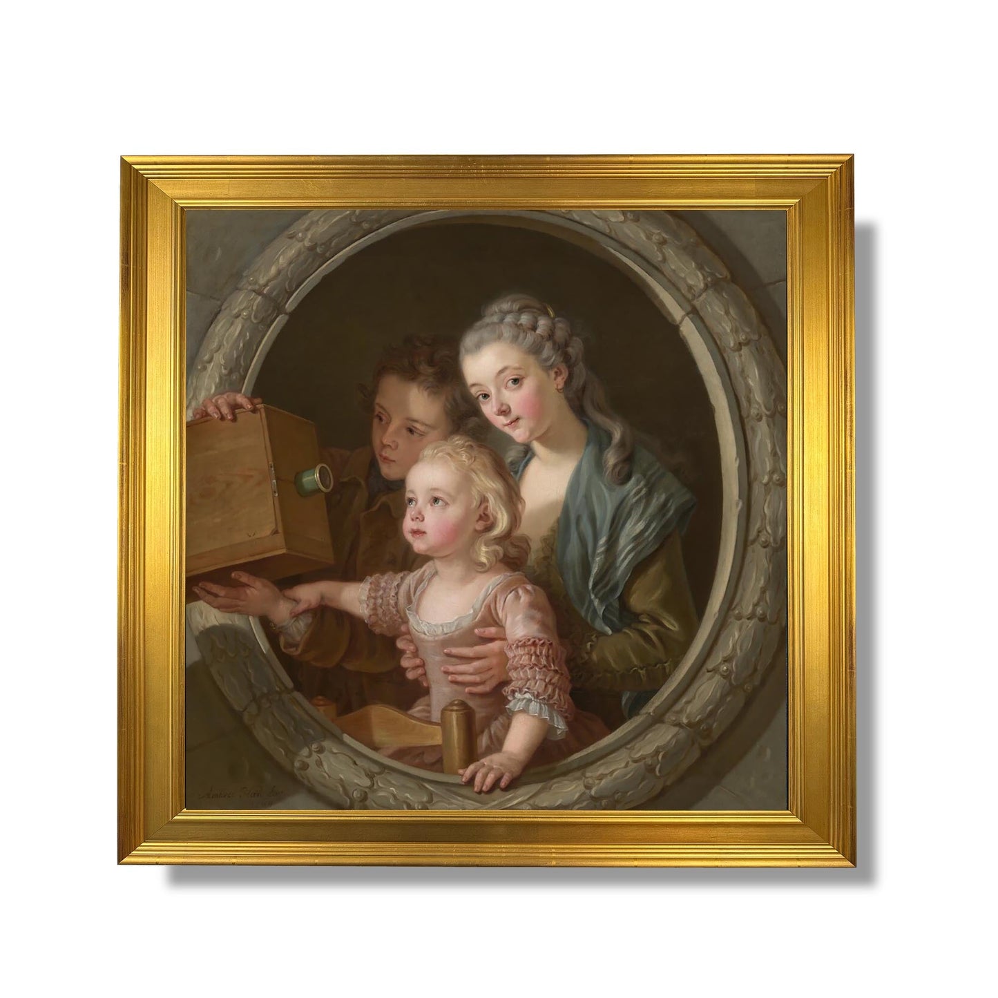 Das dunkle Zimmer - Charles Amédée Philippe Van Loo