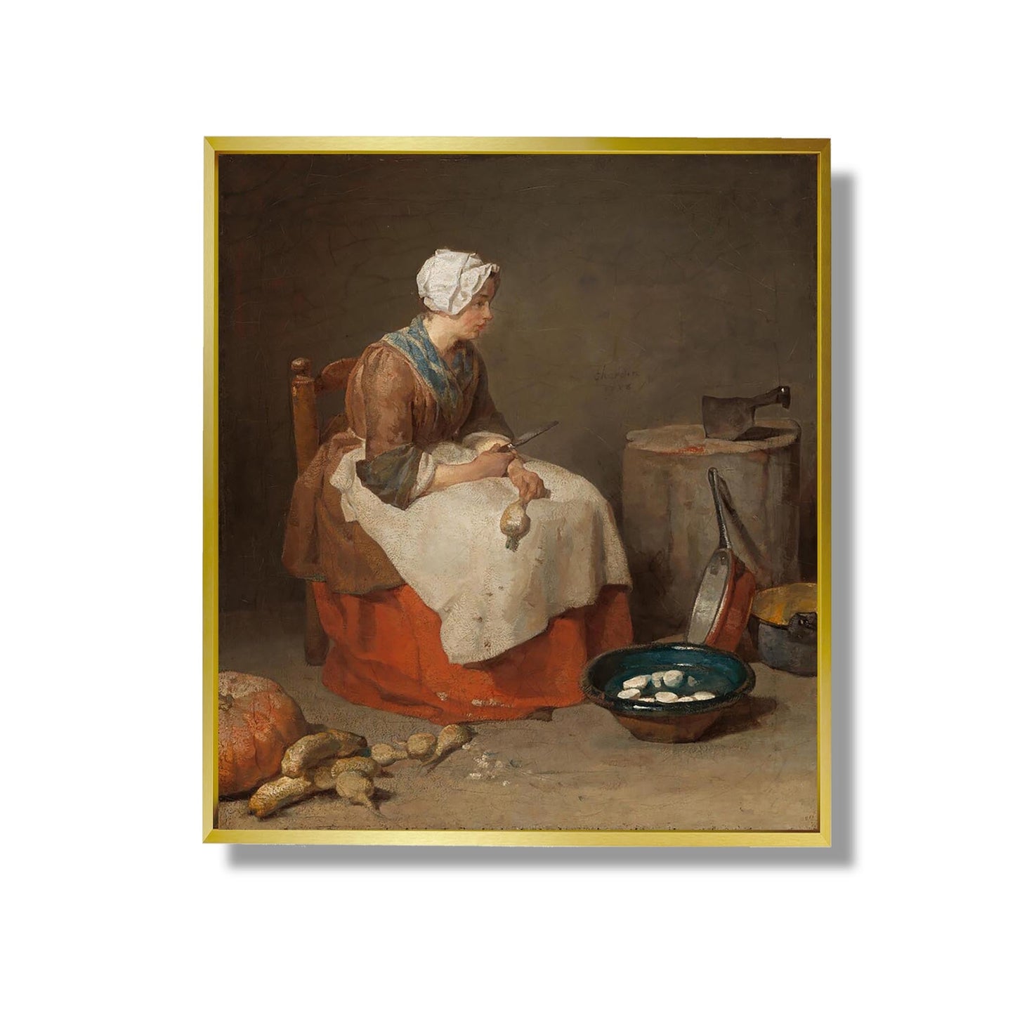 La femme de ménage - Jean Siméon Chardin