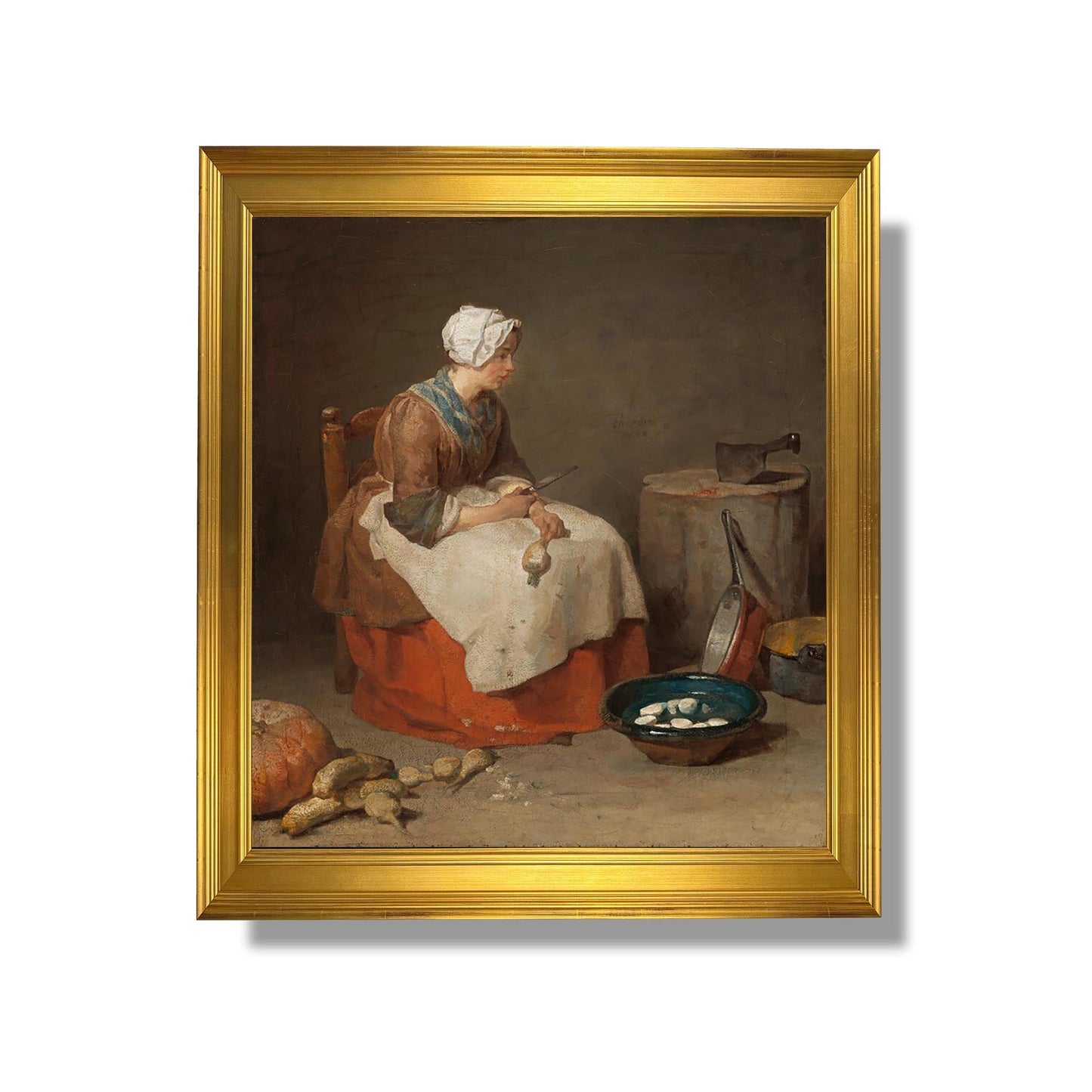 The Housekeeper - Jean Siméon Chardin