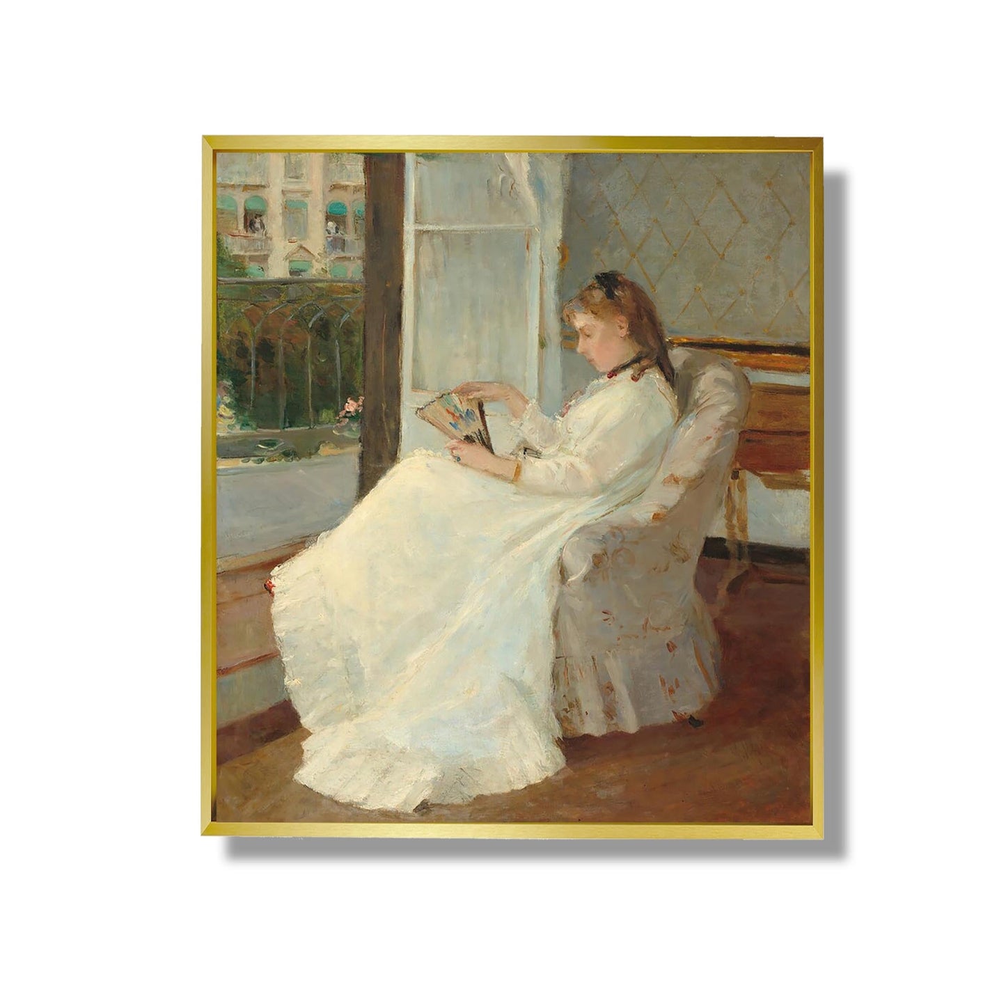 The Artist's Sister at the Window - Berthe Morisot