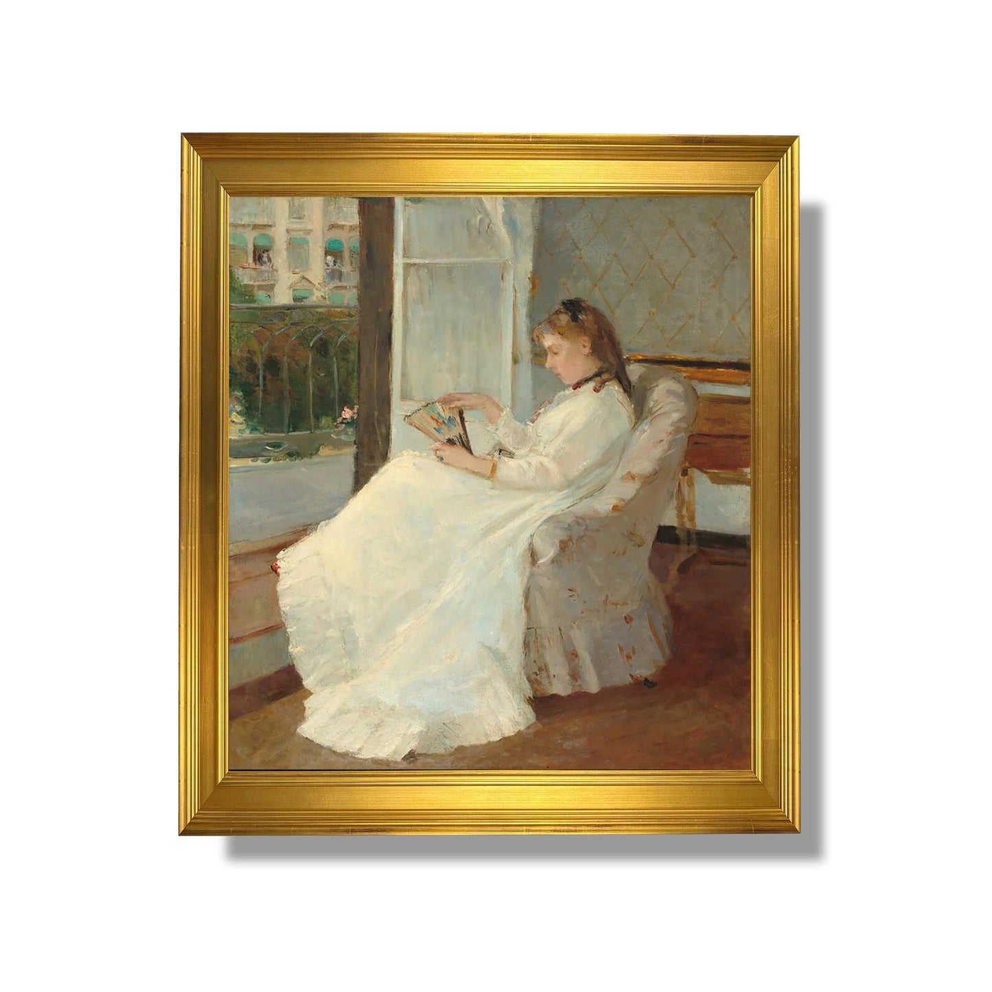 The Artist's Sister at the Window - Berthe Morisot